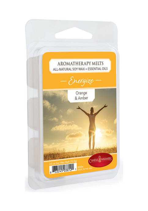 Energize Wax Melts - Amber Orange