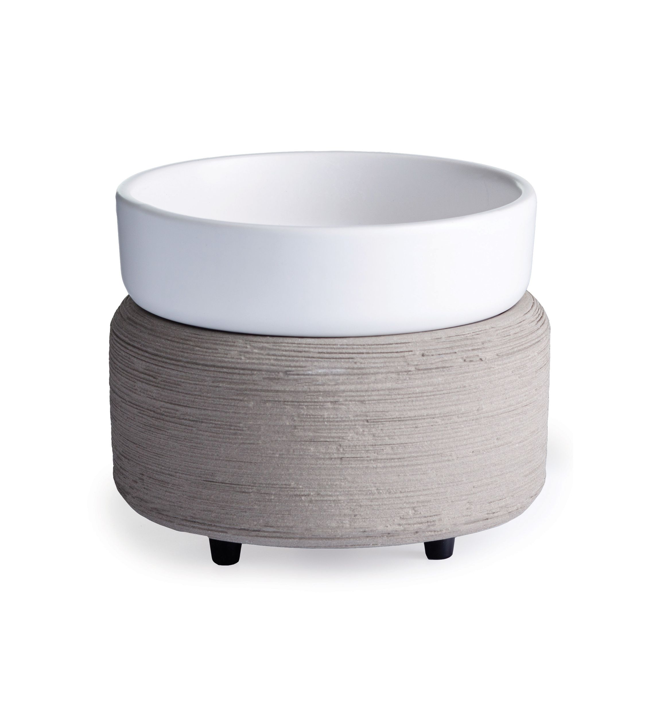 Grey Texture 2-In-1 Classic Fragrance Warmer