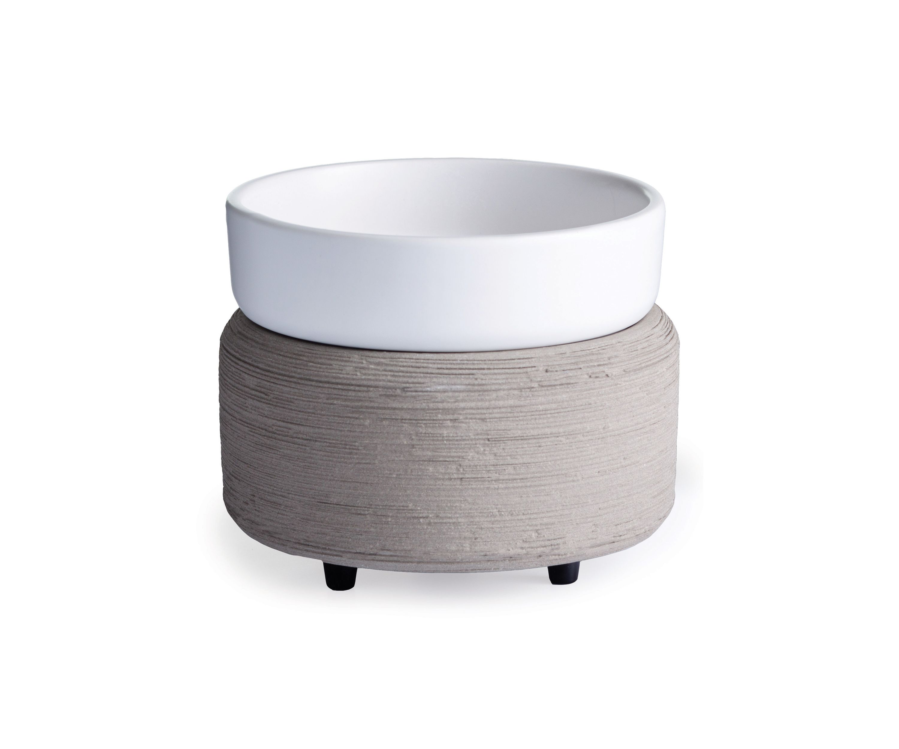 Grey Texture 2-In-1 Classic Fragrance Warmer