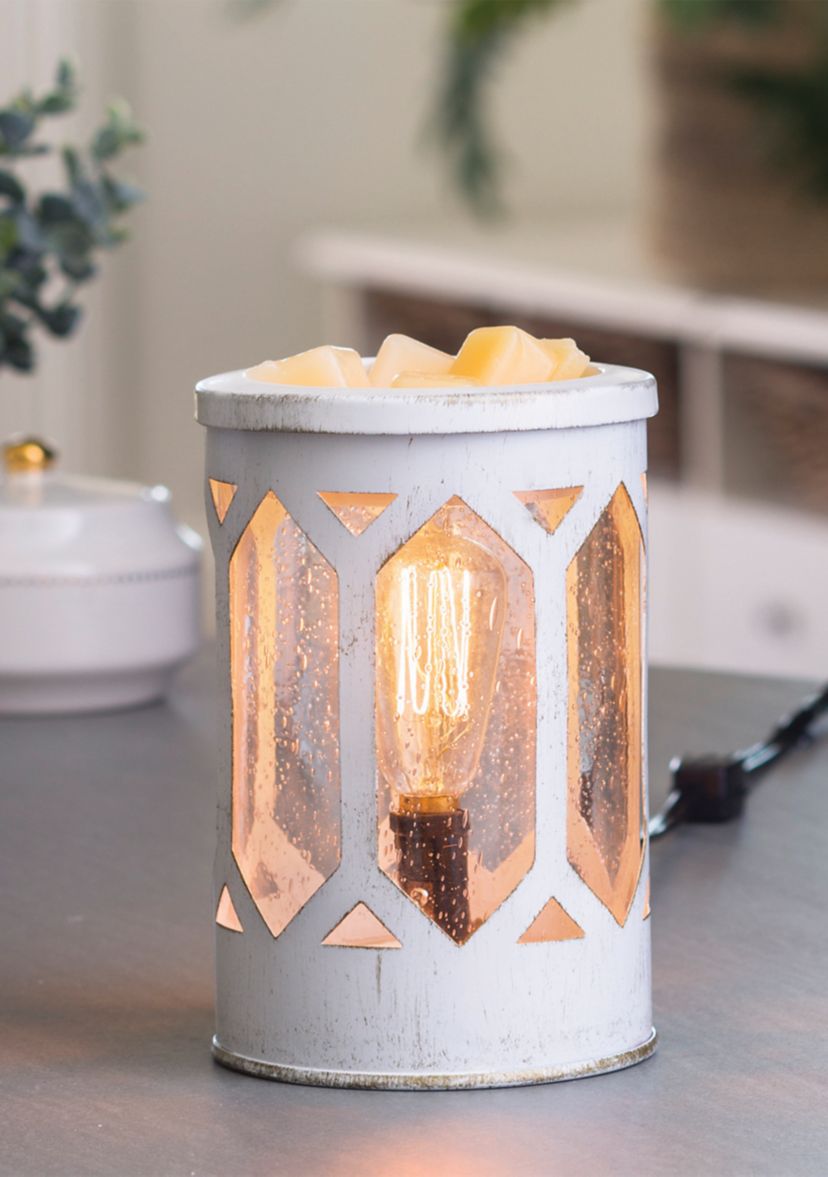 Wooden White Fragrance Warmer