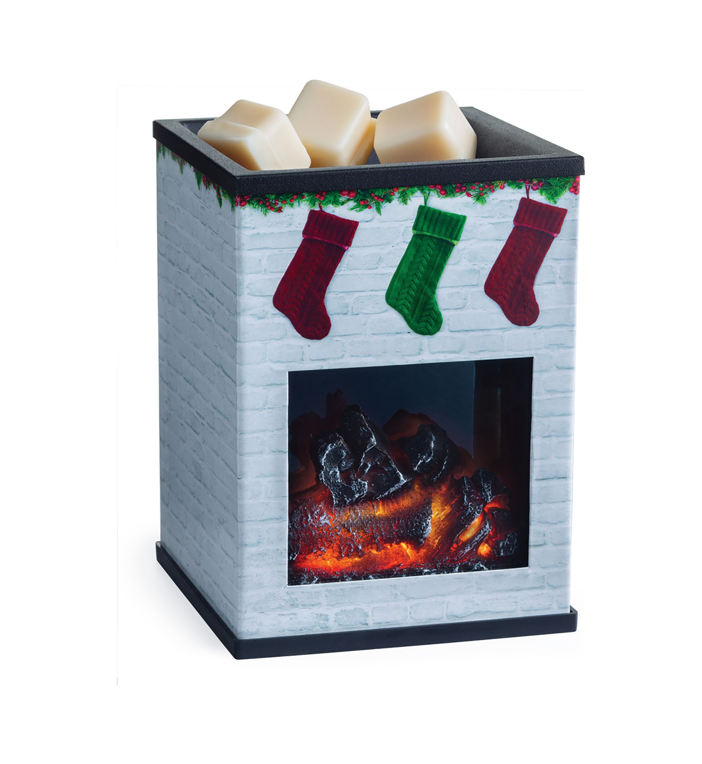 Holiday Fireplace Illumination Fragrance Warmer
