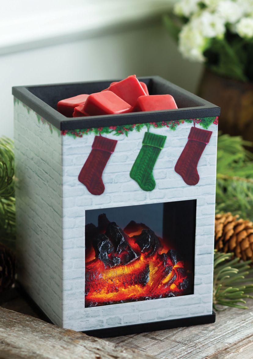 Holiday Fireplace Illumination Fragrance Warmer