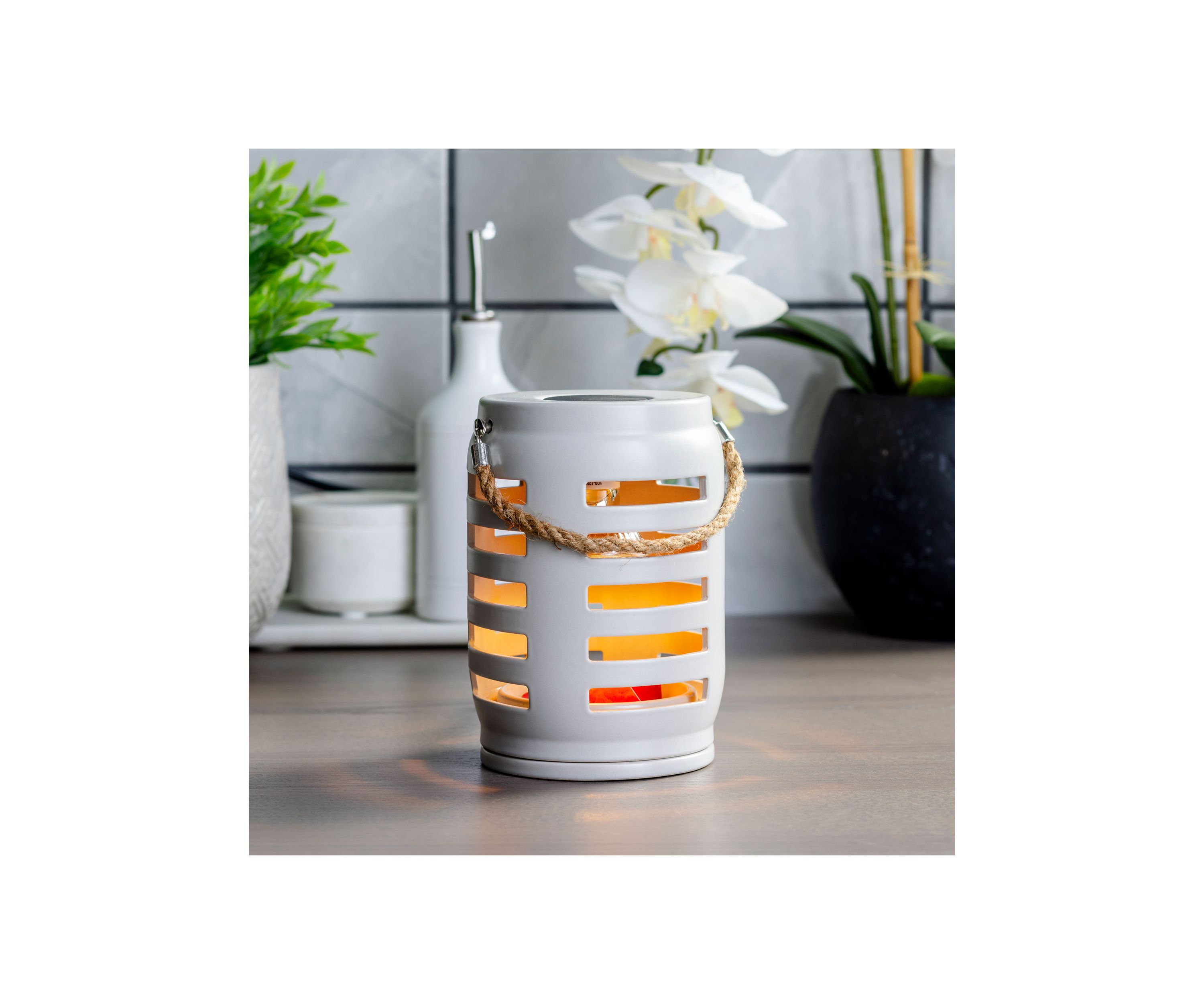 Canopy Illumination Fragrance Warmer Shutter Lantern