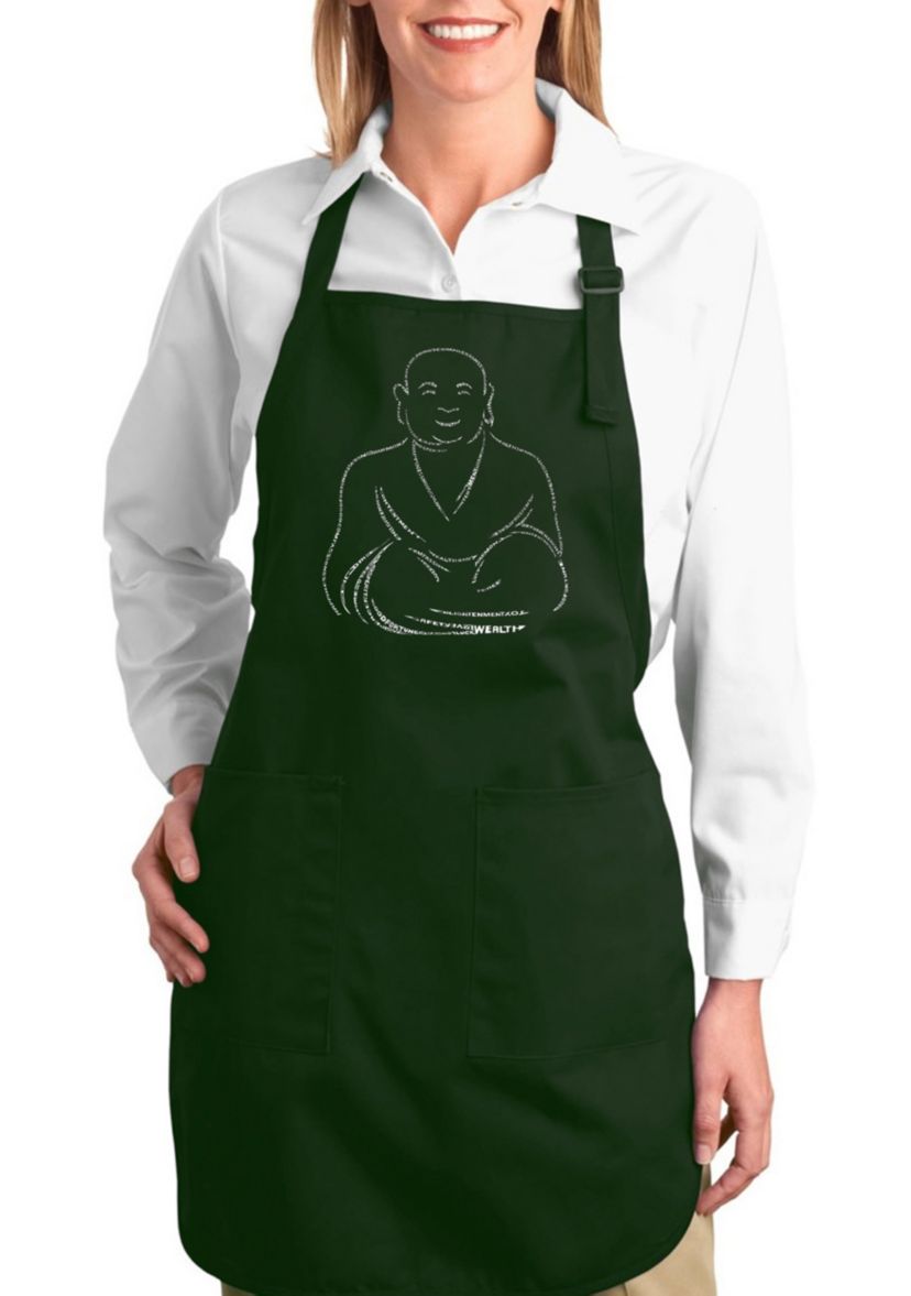 Full Length Word Art Apron - Positive Wishes