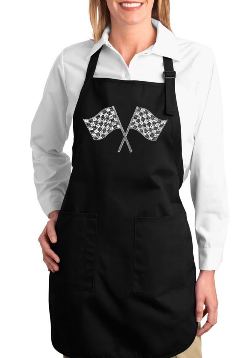 Full Length Word Art Apron - Nascar National Series Race Tracks