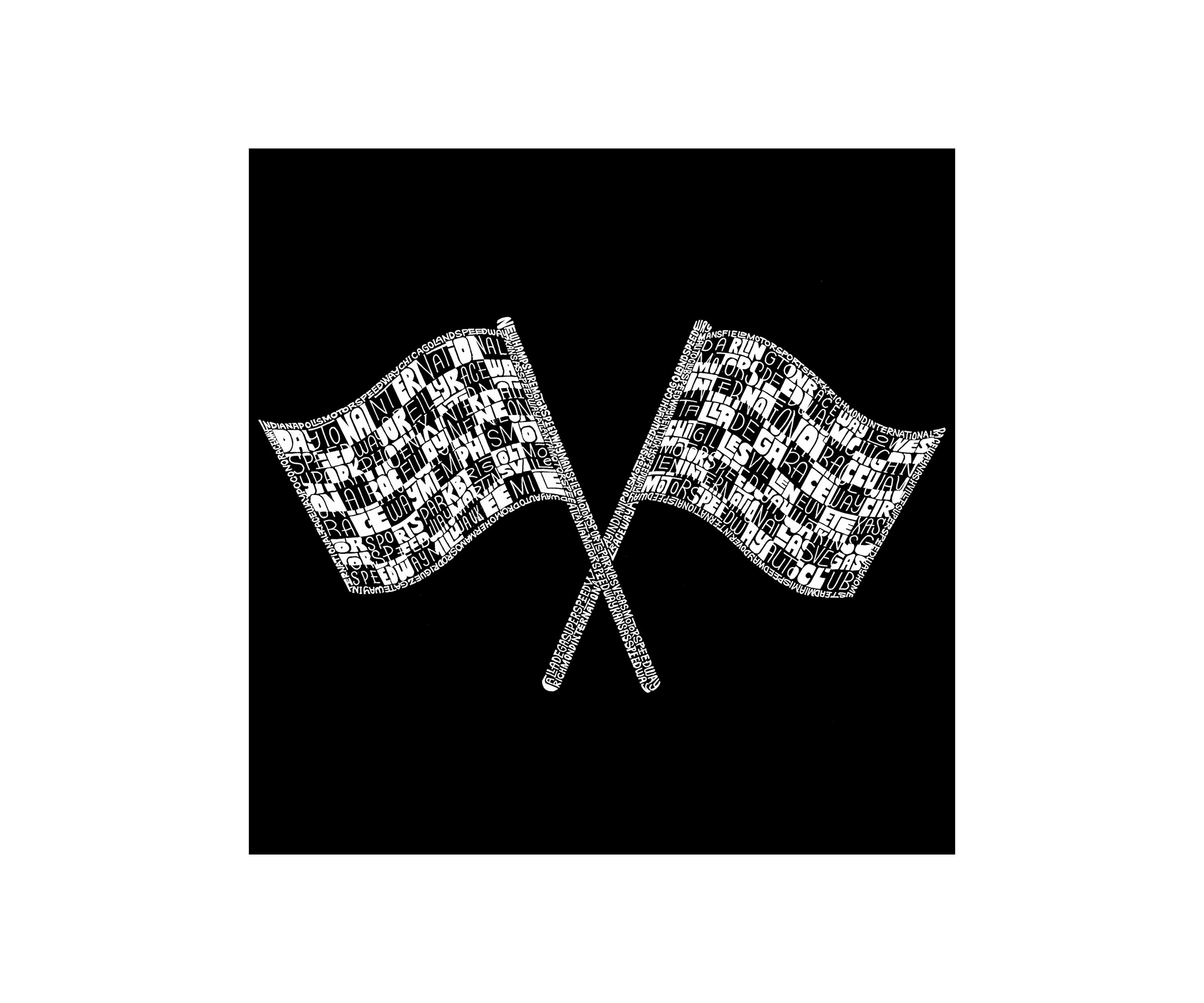 Full Length Word Art Apron - Nascar National Series Race Tracks
