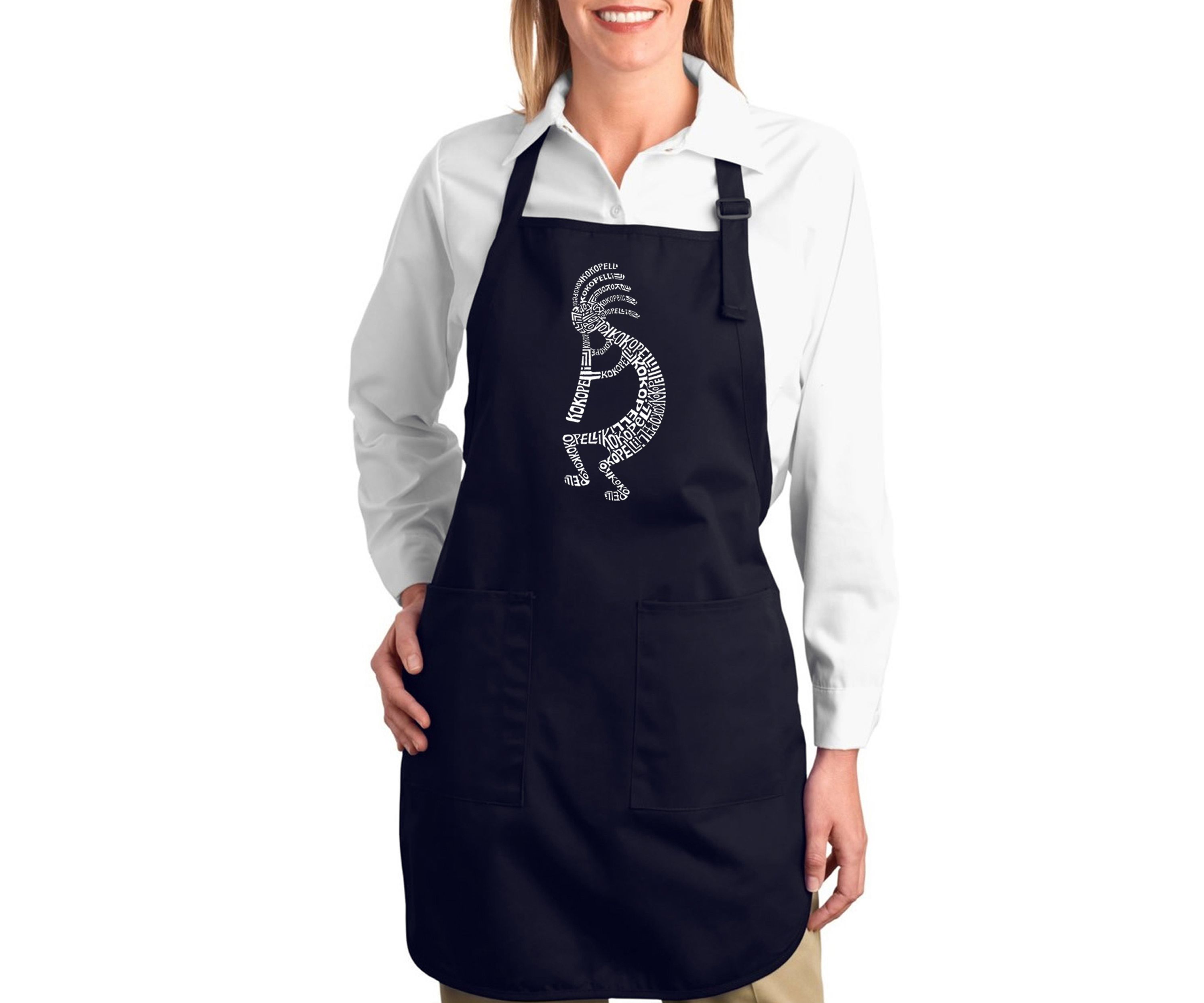 Full Length Word Art Apron - Kokopelli