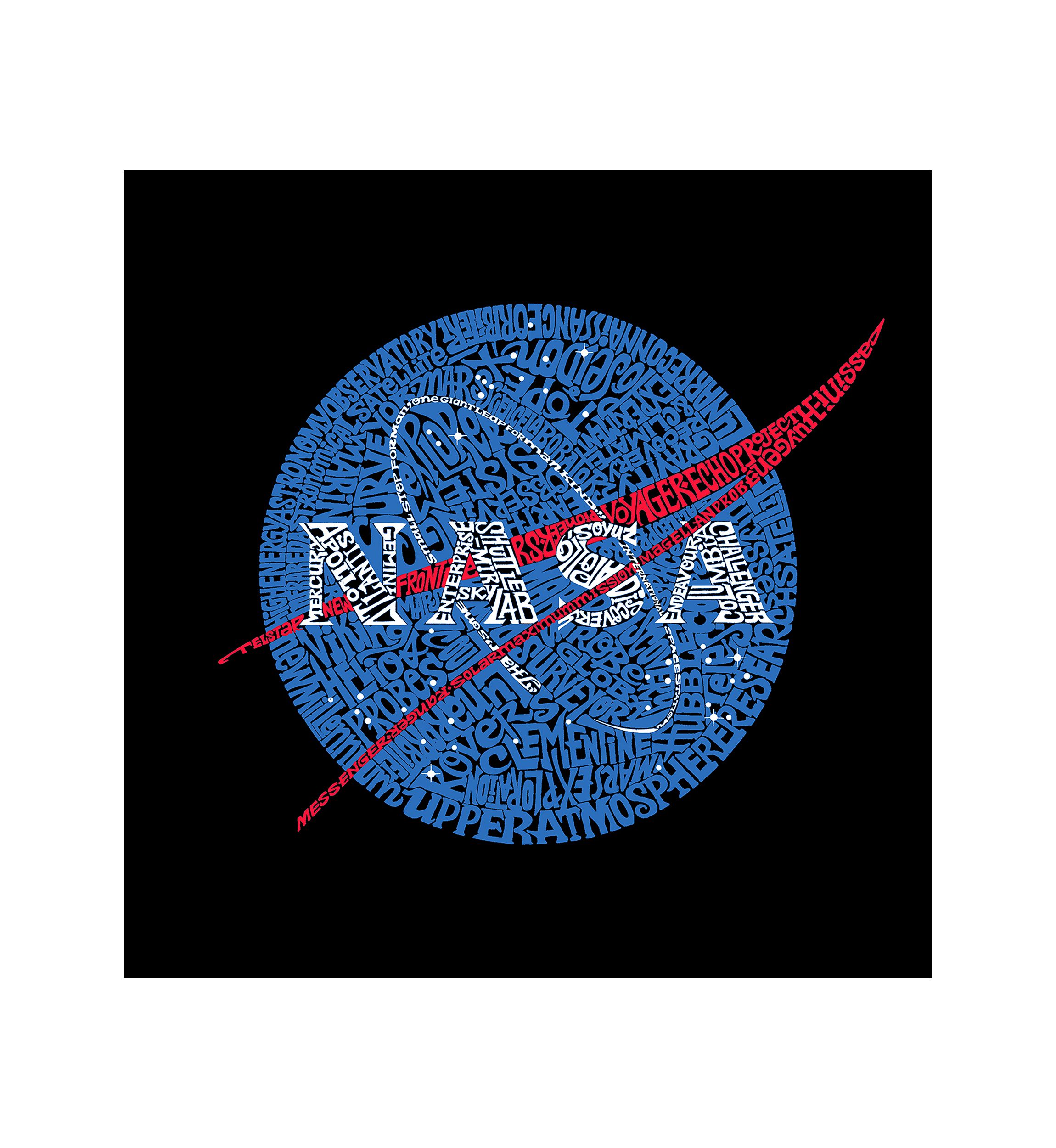 LA Pop Art Full Length Word Art Apron - NASA's Most Notable Missions | Belk