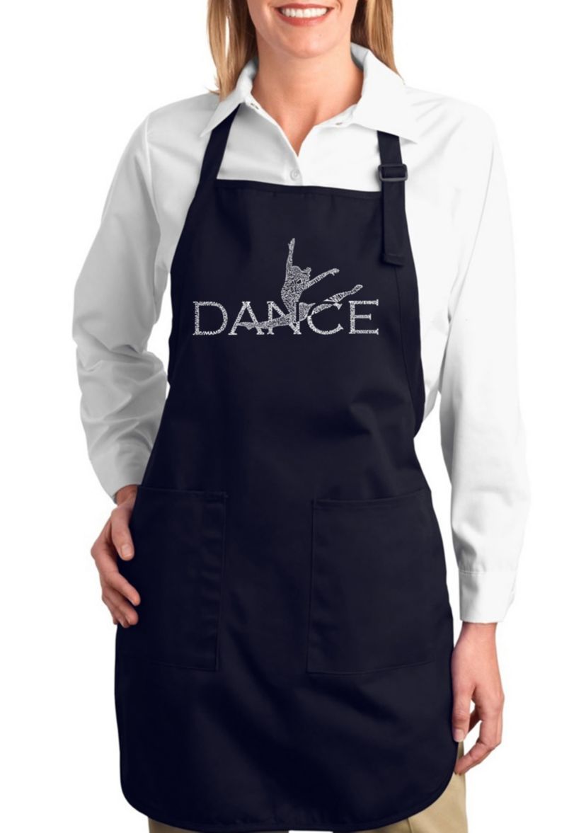 Full Length Word Art Apron - Dancer