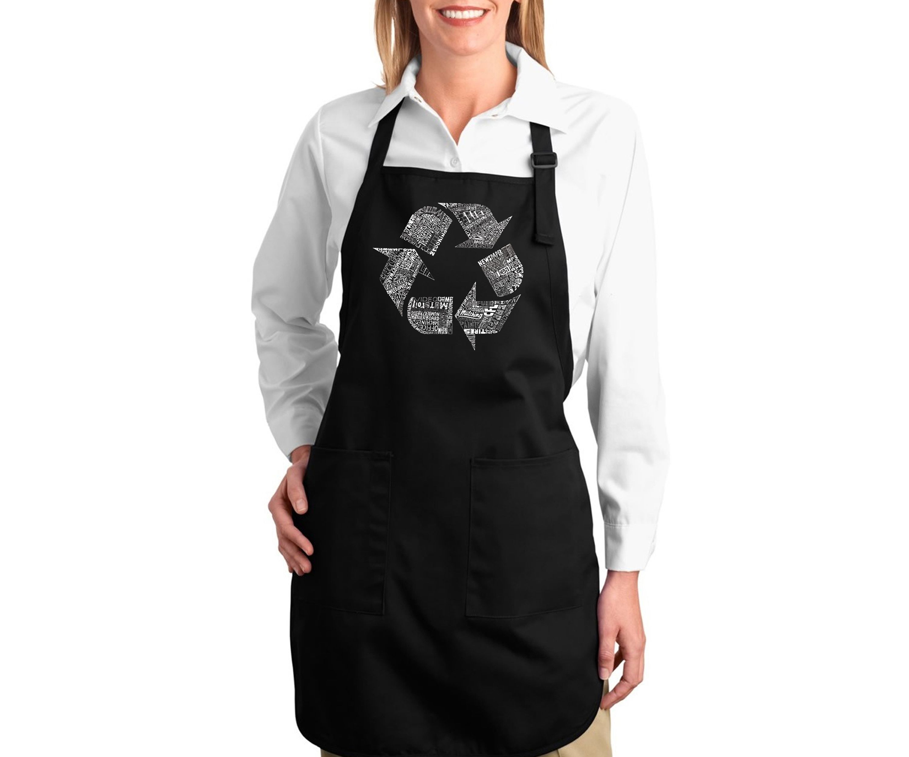 Full Length Word Art Apron - 86 Recyclable Products