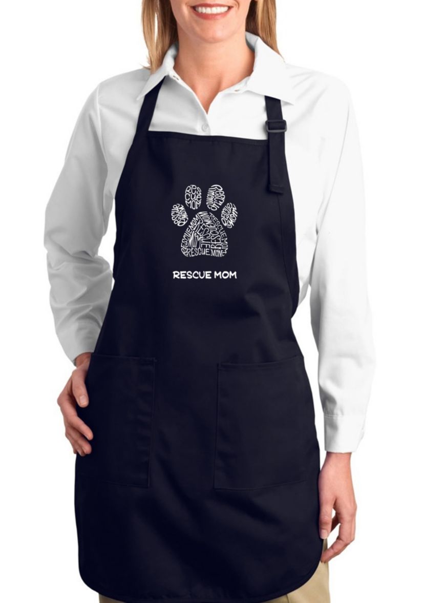 Full Length Word Art Apron - Resue Mom