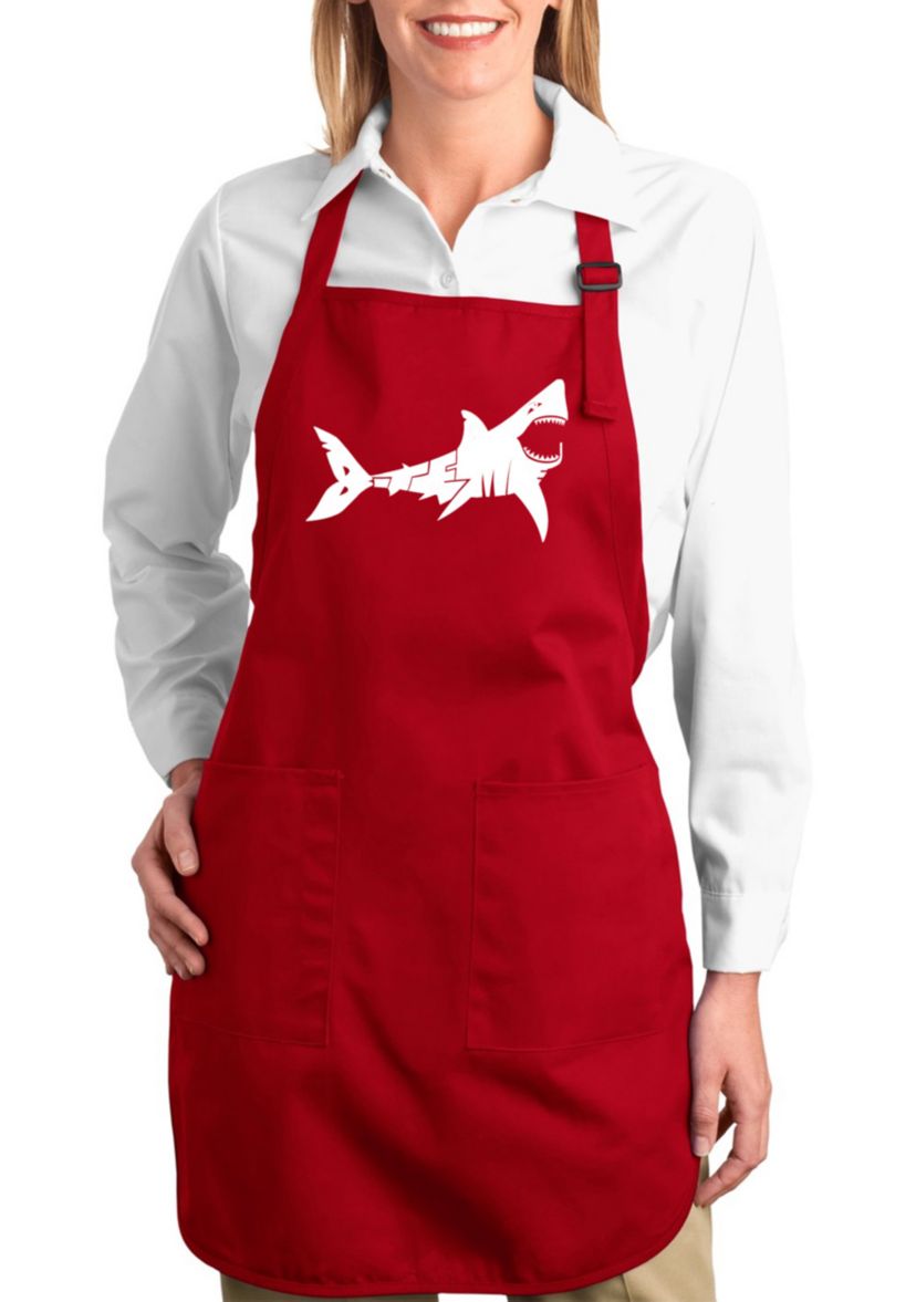 Full Length Word Art Apron - Bite Me