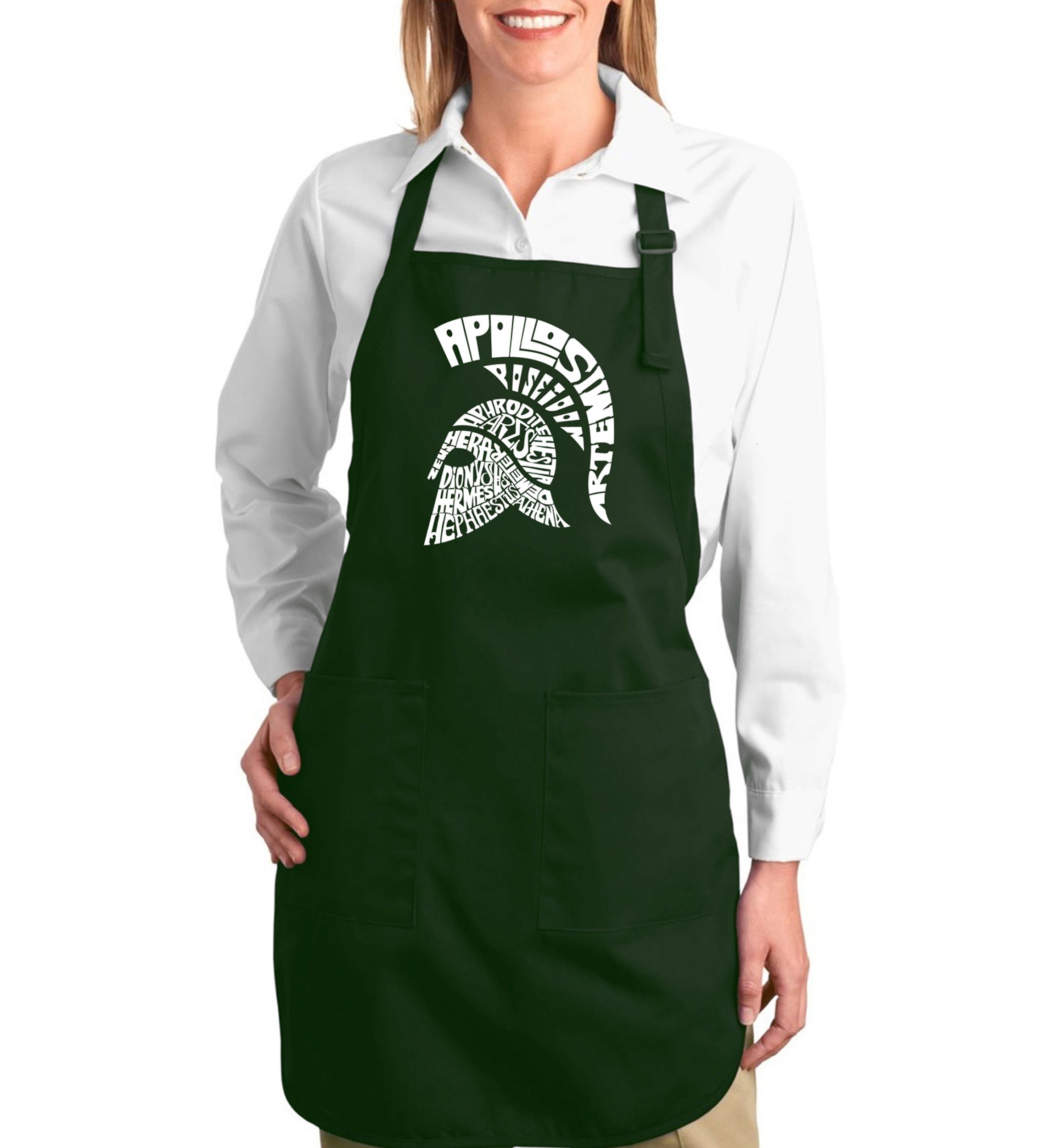 Full Length Word Art Apron - Spartan