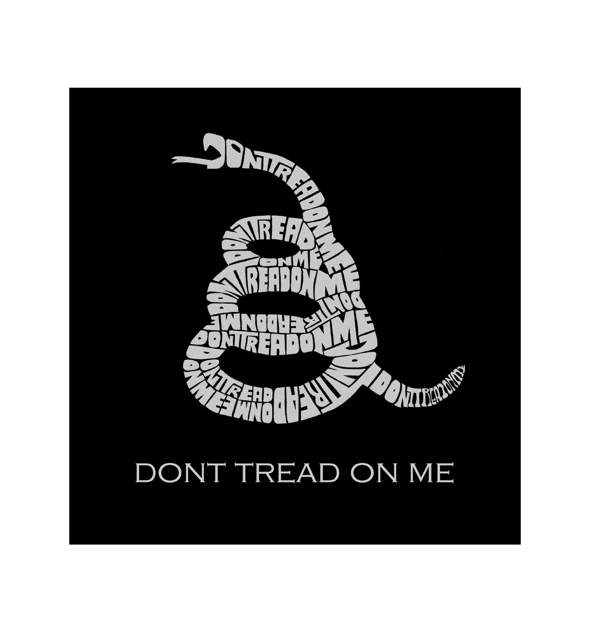 Full Length Word Art Apron - Don’t Tread On Me