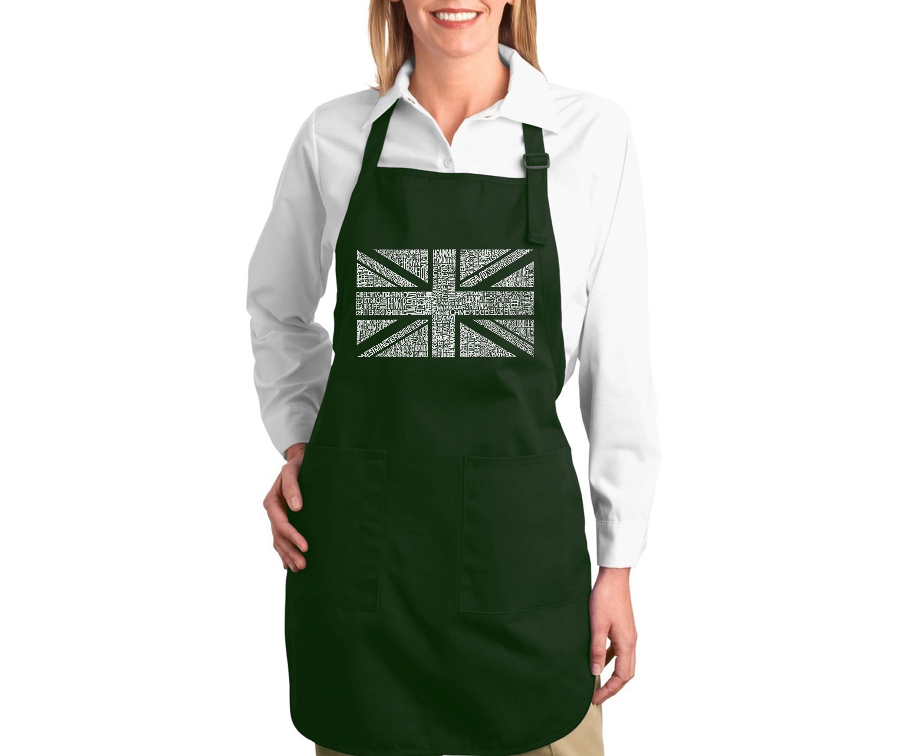 Full Length Word Art Apron - Union Jack