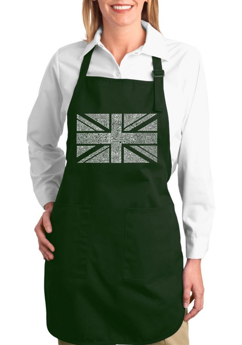 Full Length Word Art Apron - Union Jack