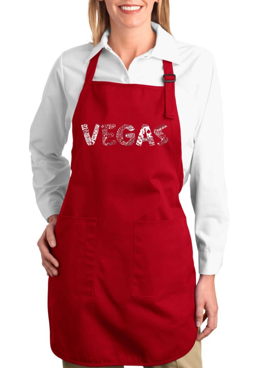 Full Length Word Art Apron - Vegas