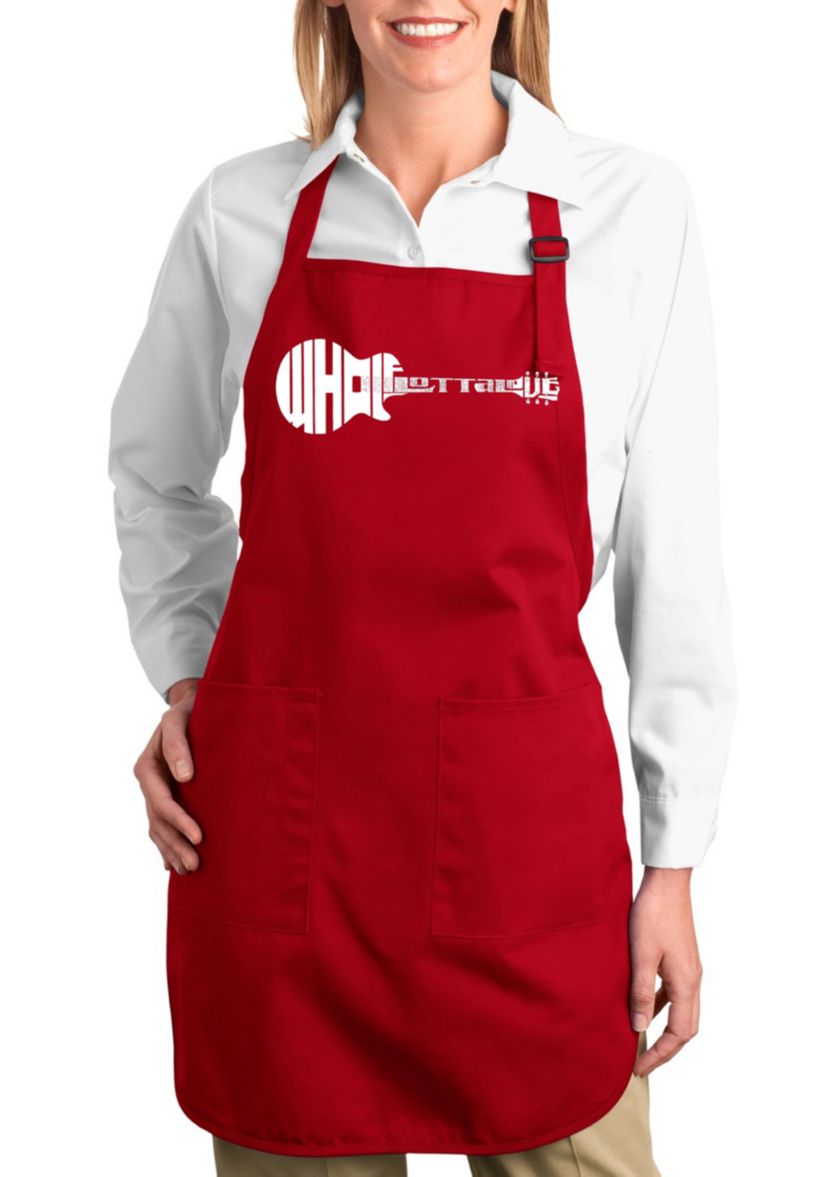 Full Length Word Art Apron - Whole Lotta Love