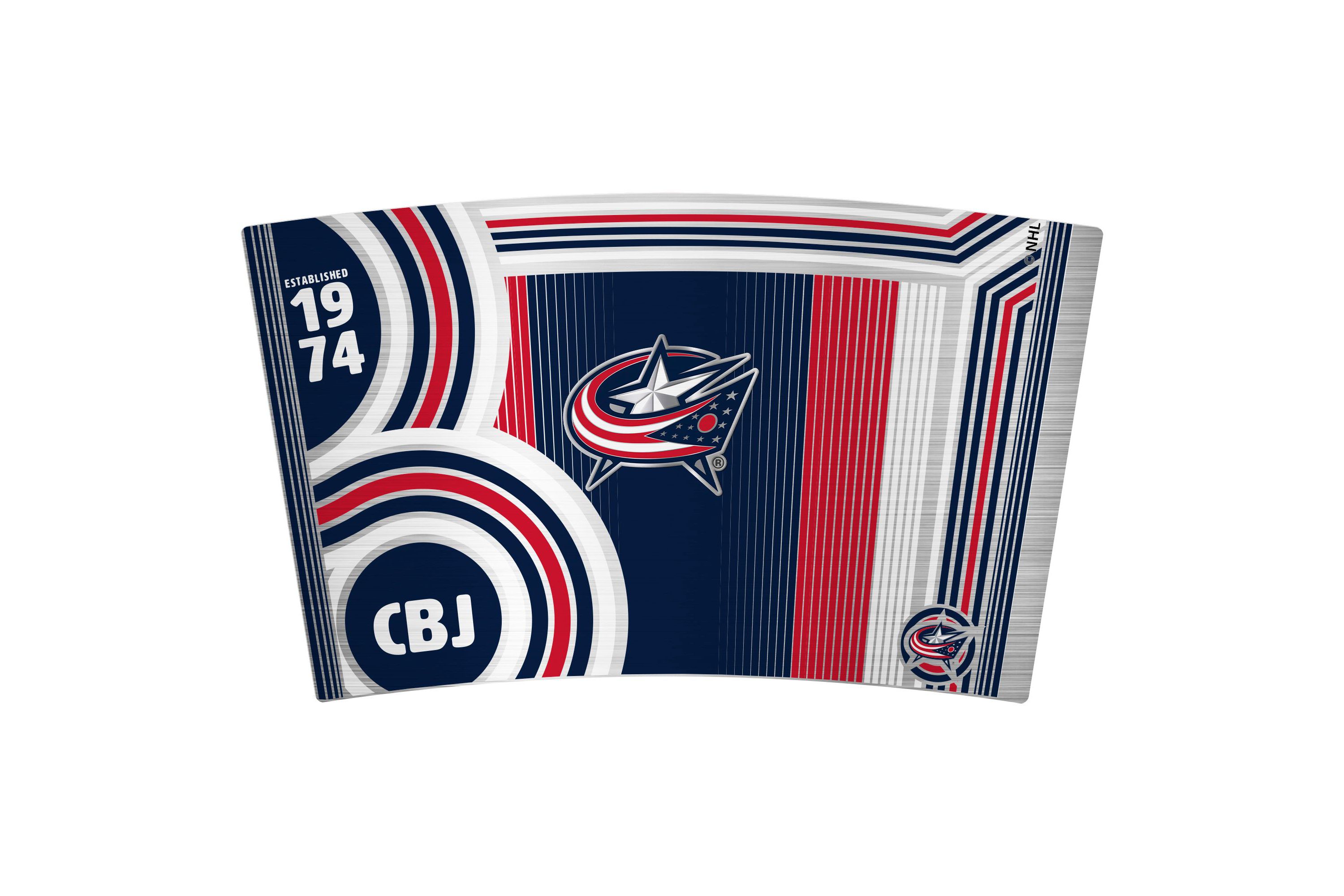 NHL Columbus Bluejackets 18oz Cool Vibes Roadie Tumbler