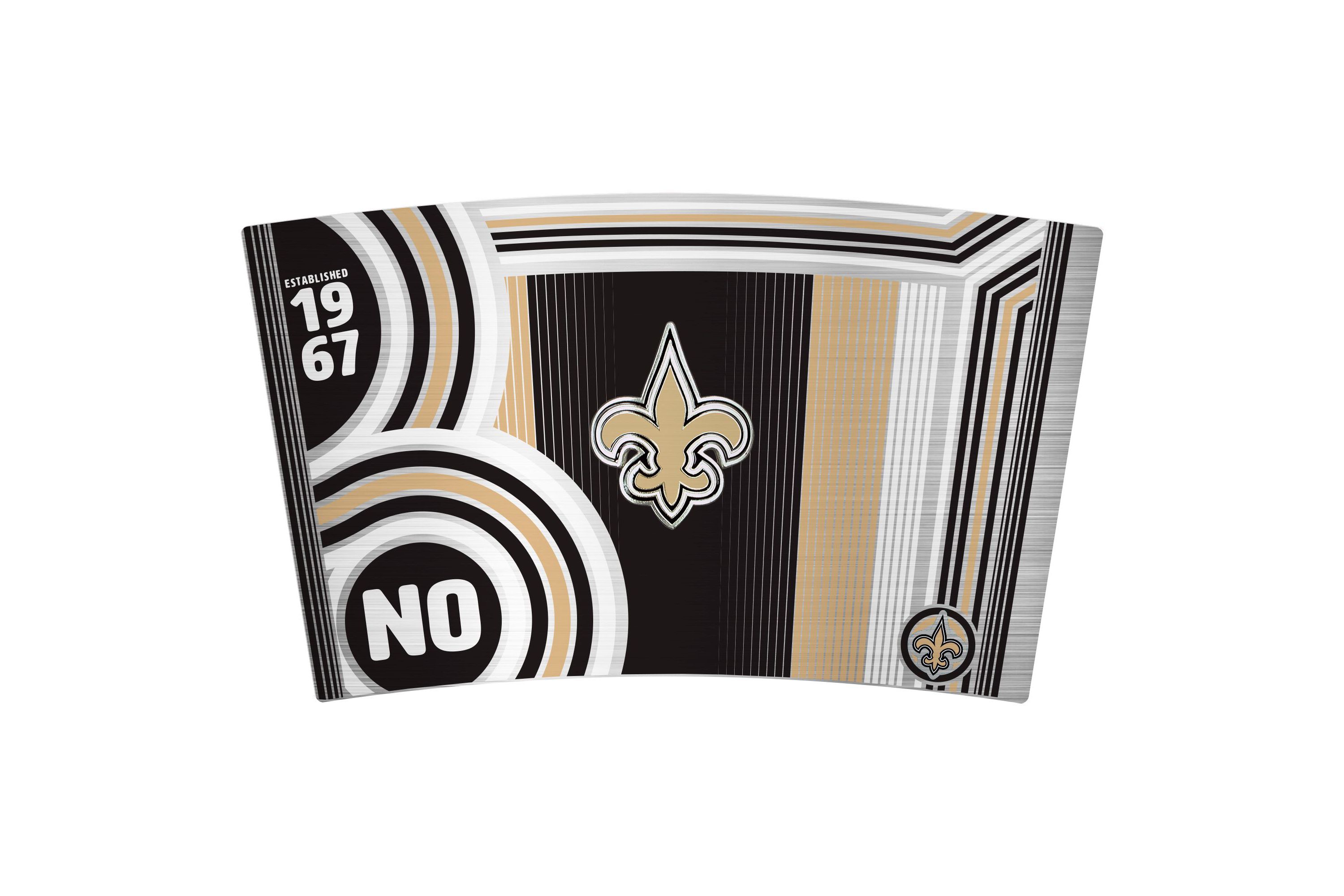 NFL New Orleans Saints 18oz Cool Vibes Roadie Tumbler
