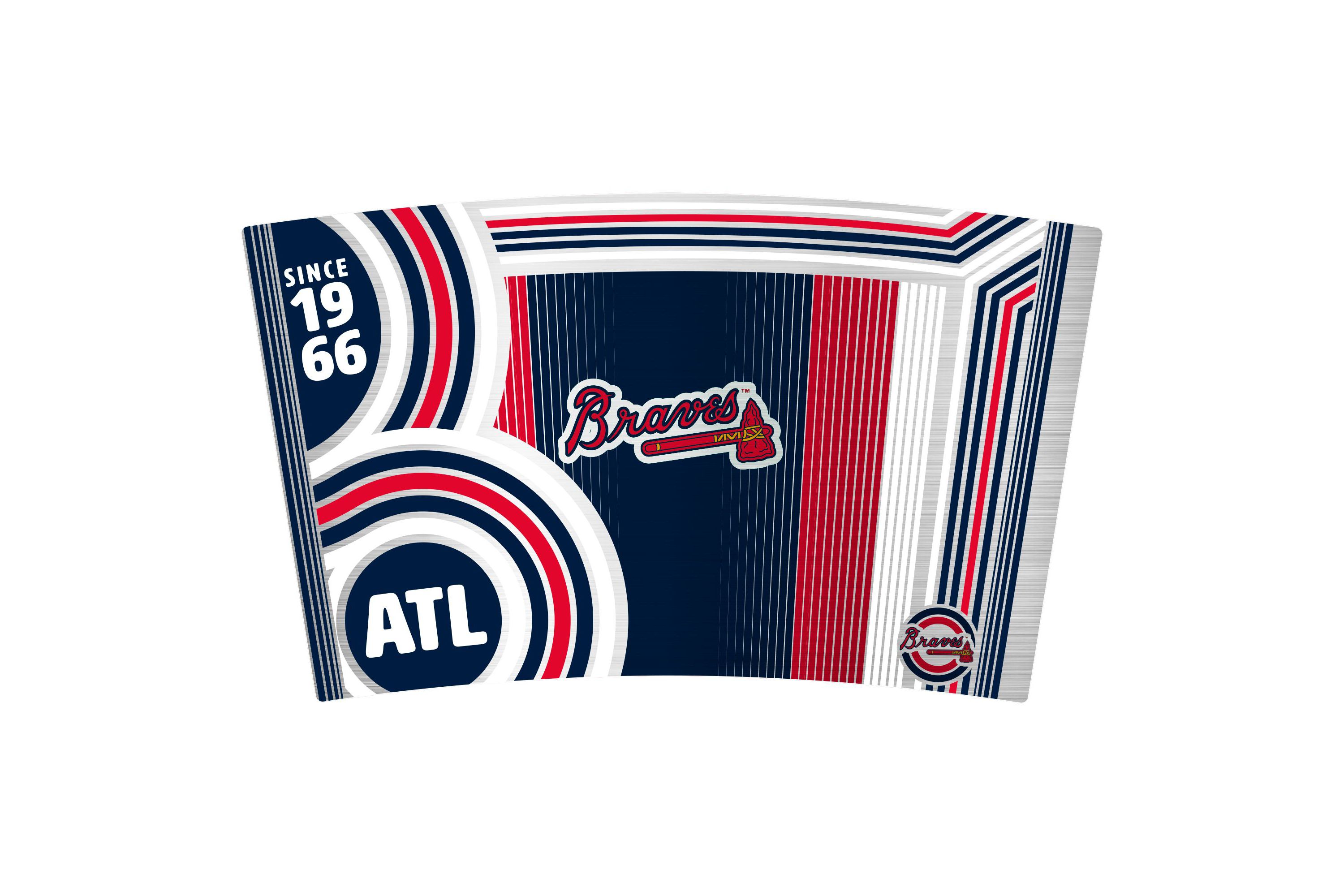 MLB Atlanta Braves 18oz Cool Vibes Roadie Tumbler