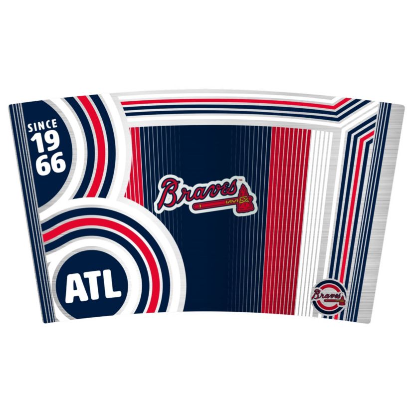 MLB Atlanta Braves 18oz Cool Vibes Roadie Tumbler