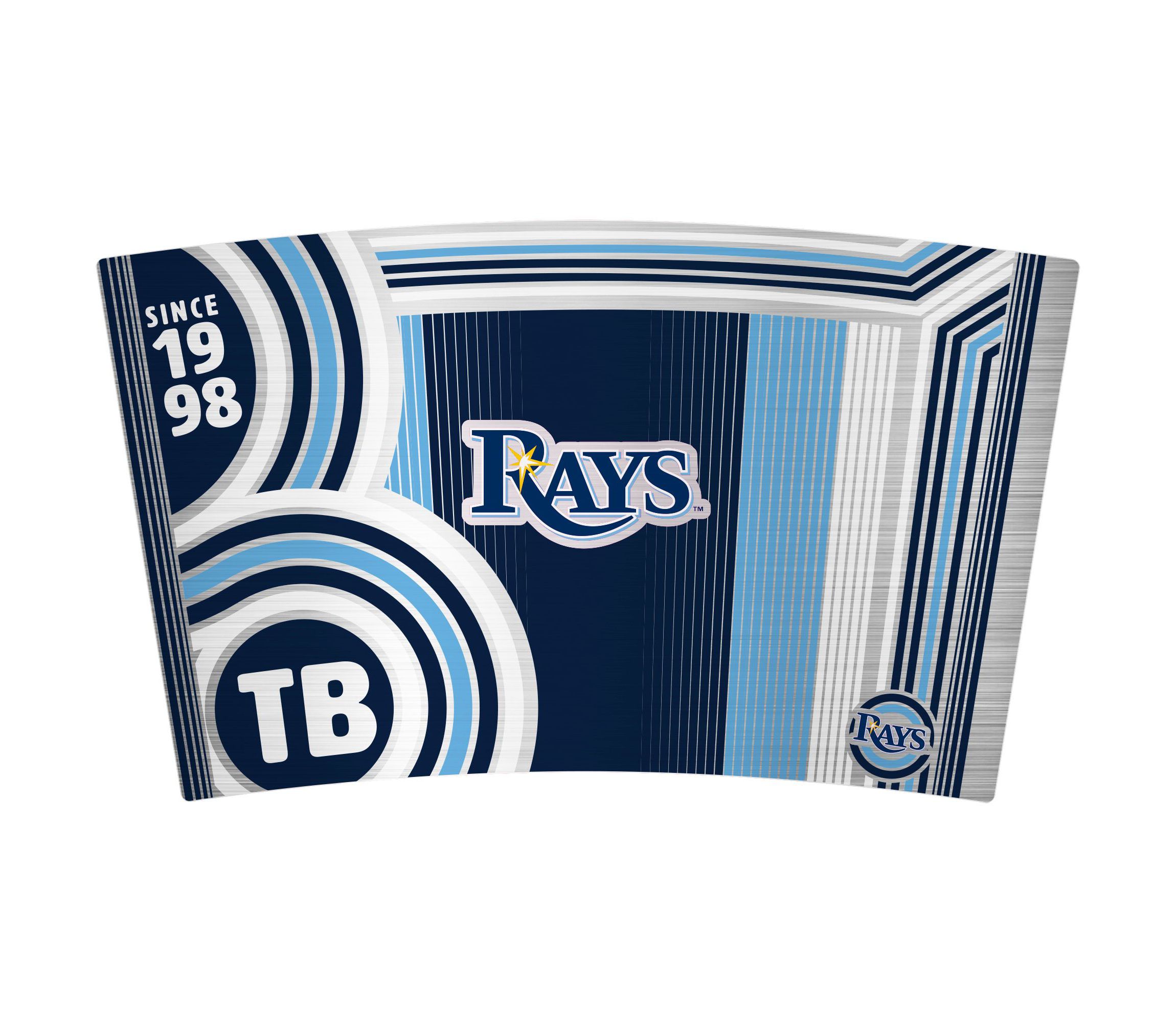 MLB Tampa Bay Rays 18oz Cool Vibes Roadie Tumbler