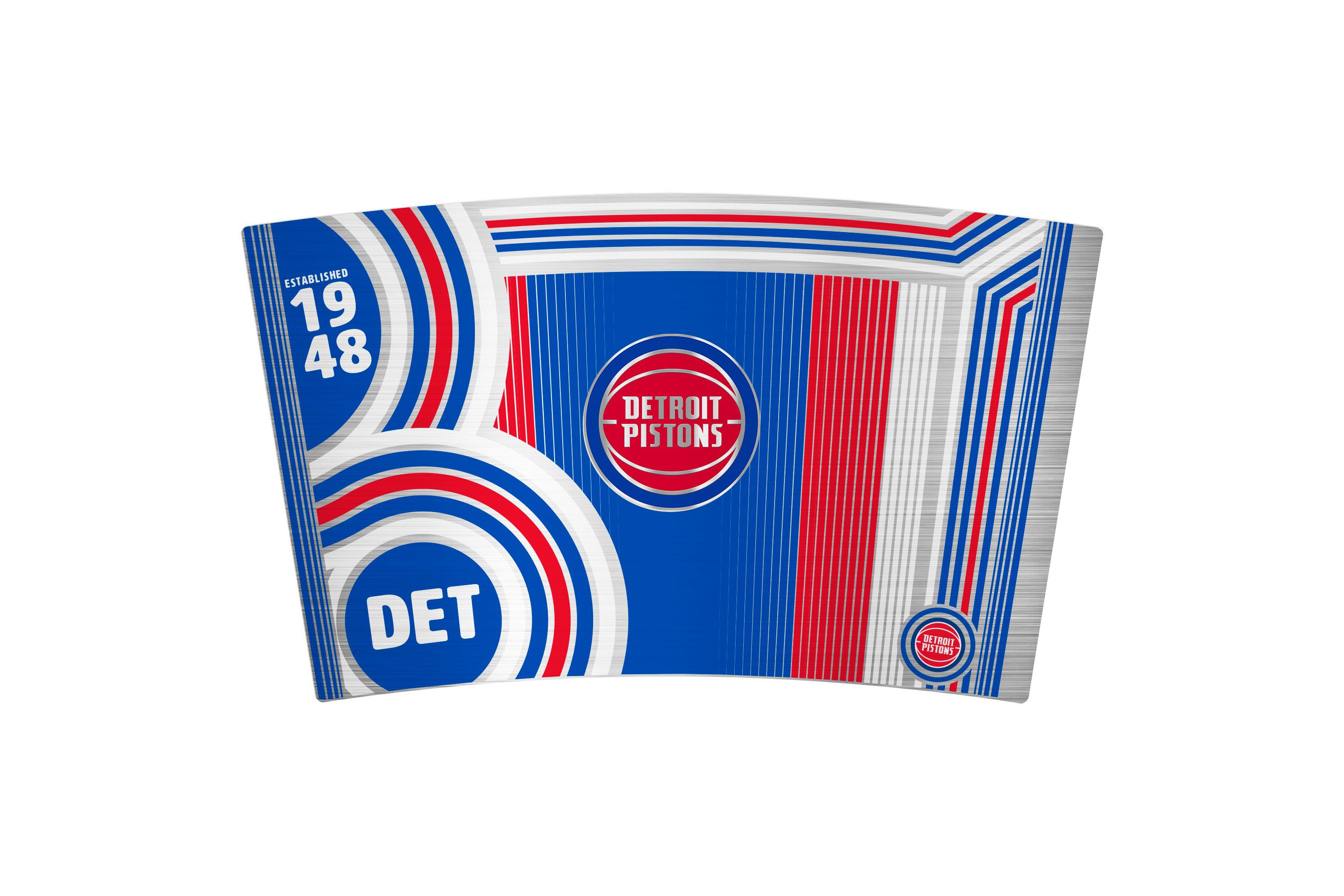 NBA Detroit Pistons 18oz Cool Vibes Roadie Tumbler