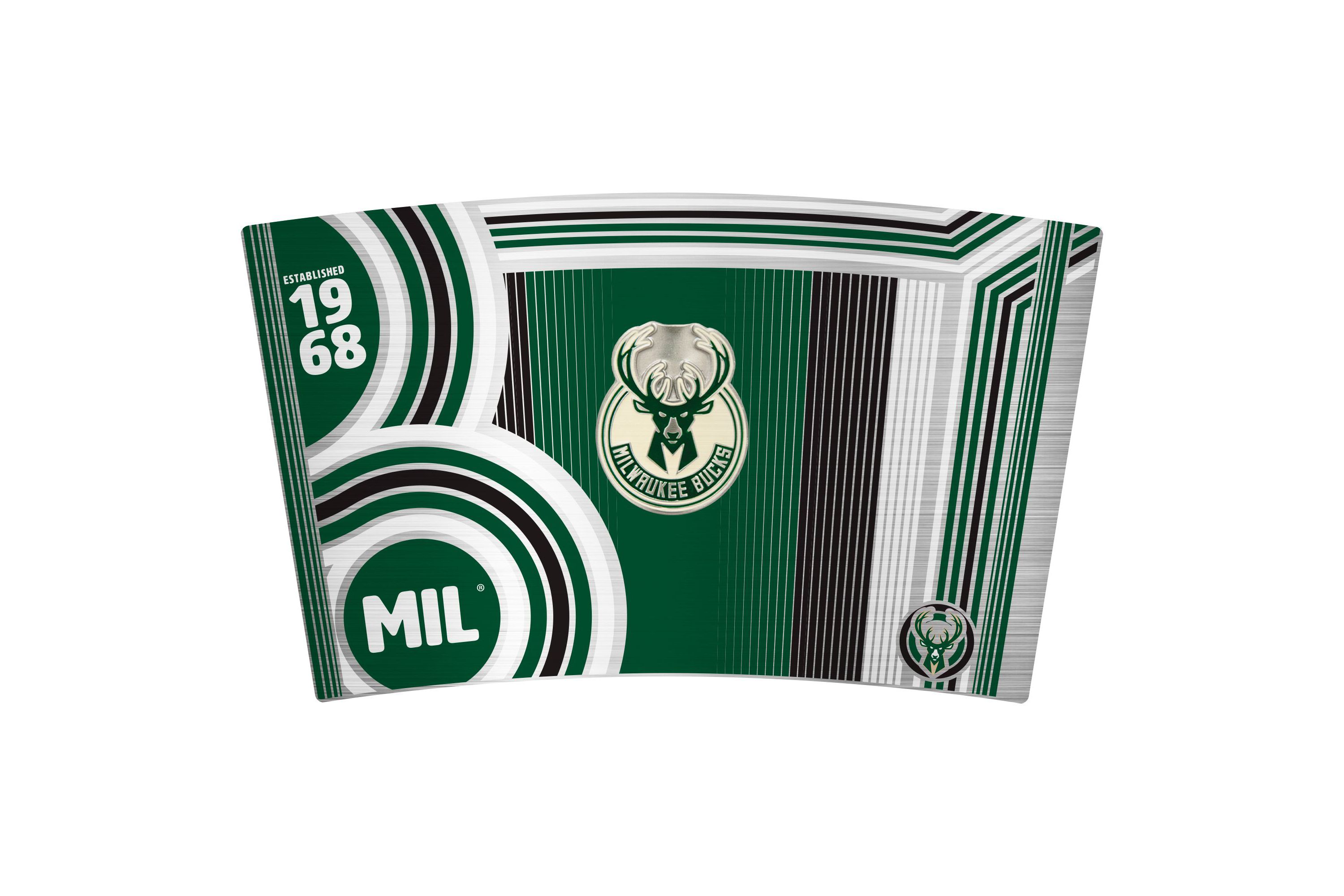 NBA Milwaukee Bucks 18oz Cool Vibes Roadie Tumbler