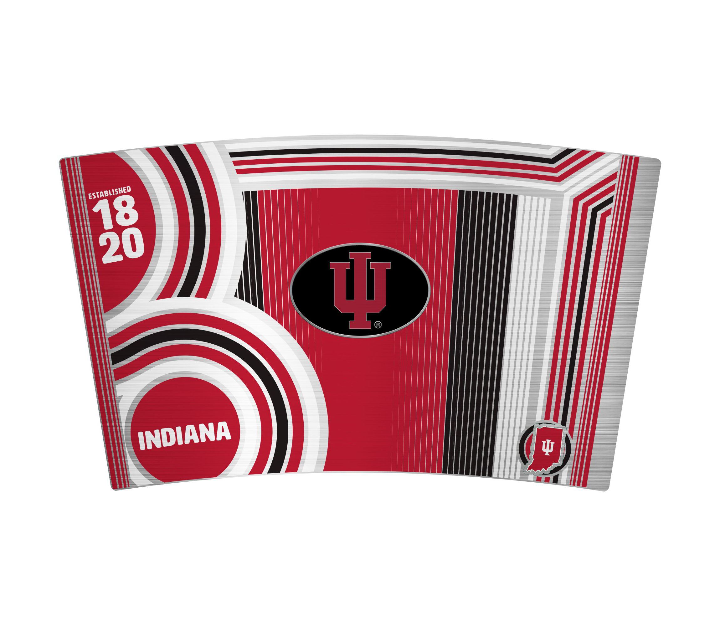 NCAA Indiana Hoosiers 18oz Cool Vibes Roadie Tumbler