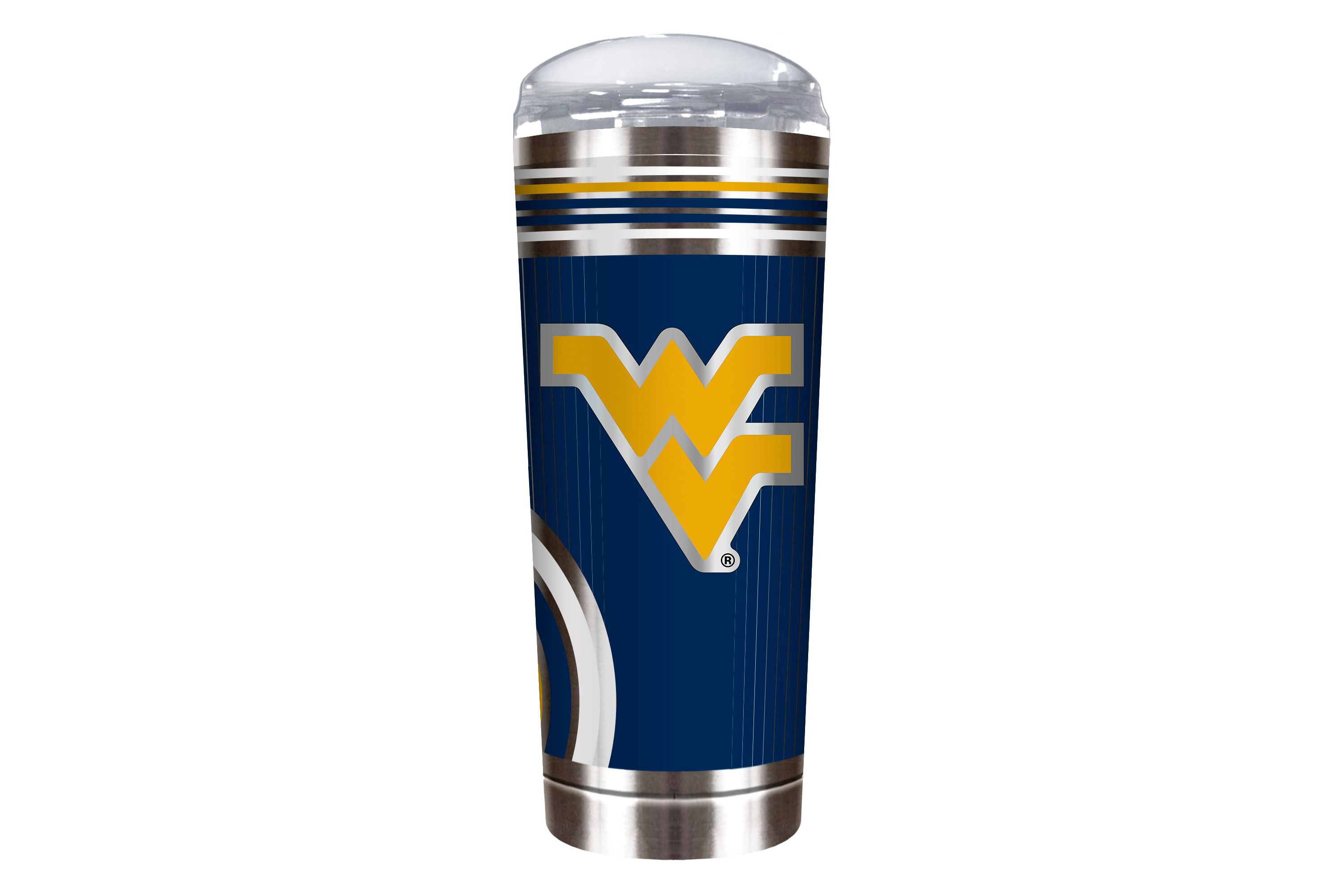 NCAA West Virginia Mountaineers 18oz Cool Vibes Roadie Tumbler