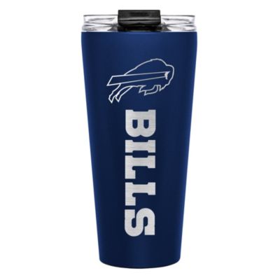 Great American Products NFL Buffalo Bills 32oz Team Color Big Slim Travel Tumbler