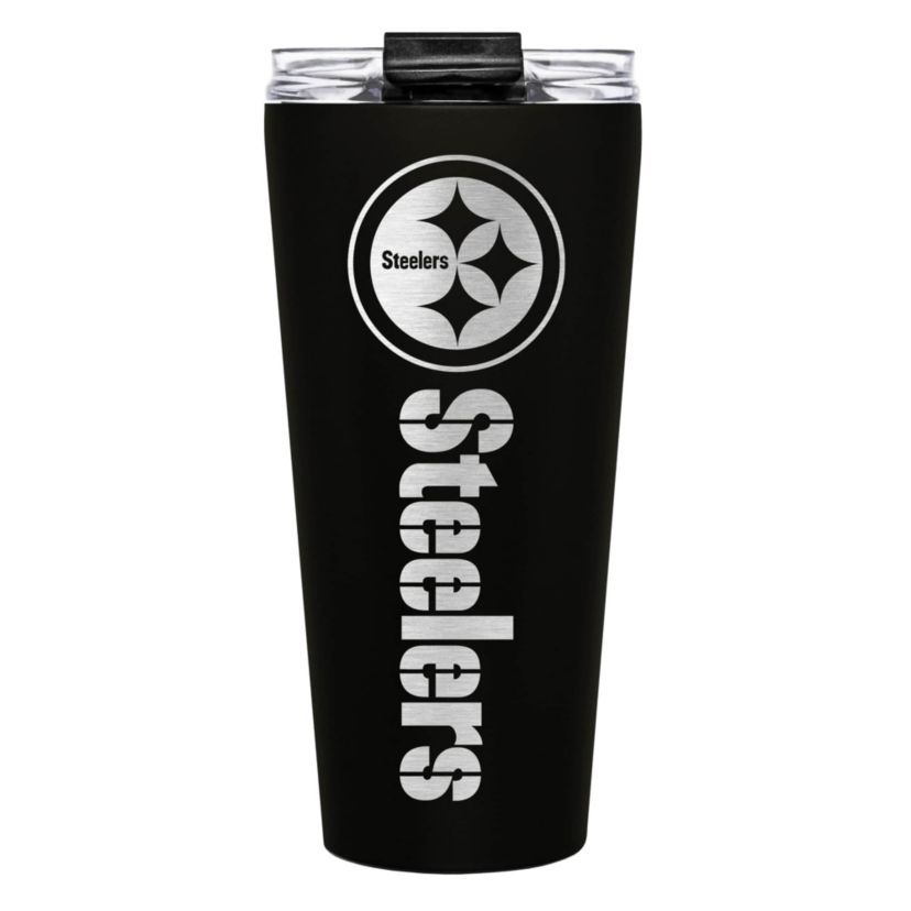 NFL Pittsburgh Steelers 32oz Team Color Big Slim Travel Tumbler