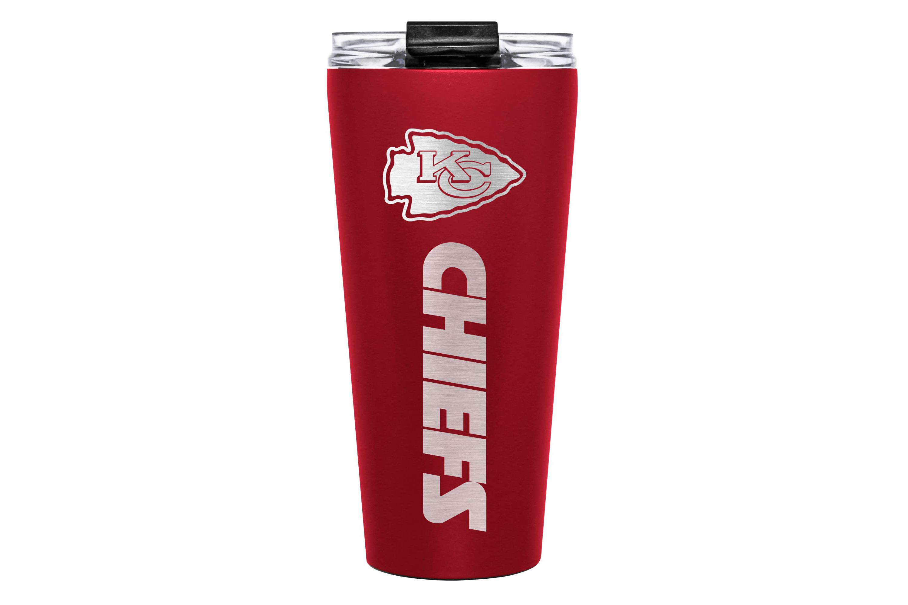 NFL Kansas City Chiefs 32oz Team Color Big Slim Travel Tumbler