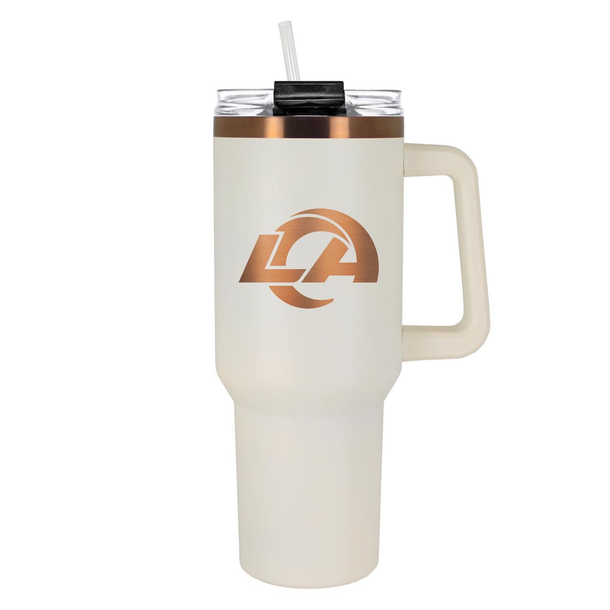 NFL Los Angeles Rams 40oz Copper and Crème Colossus Travel Mug