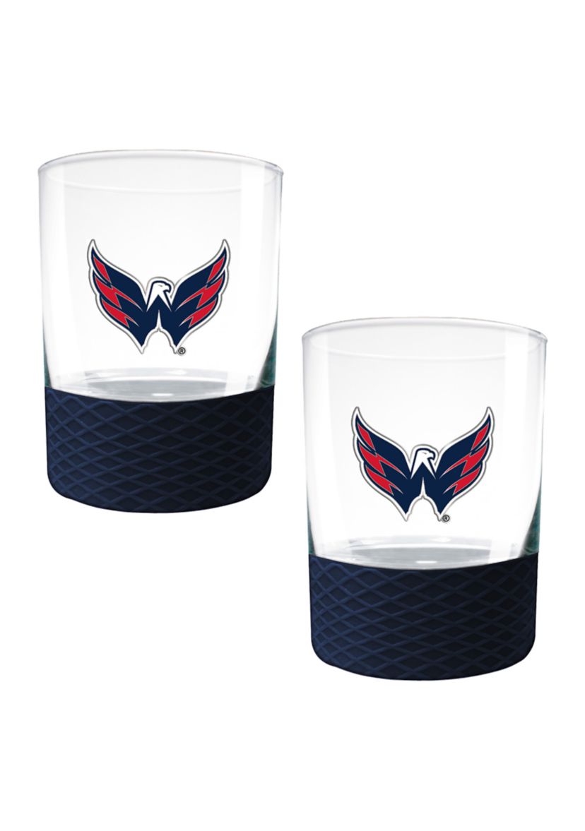 NHL Capitals 2-Piece Commissioner Glass Set