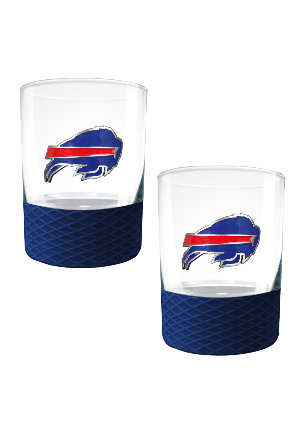 NFL Buffalo Bills 2-Piece Commissioner Glass Set