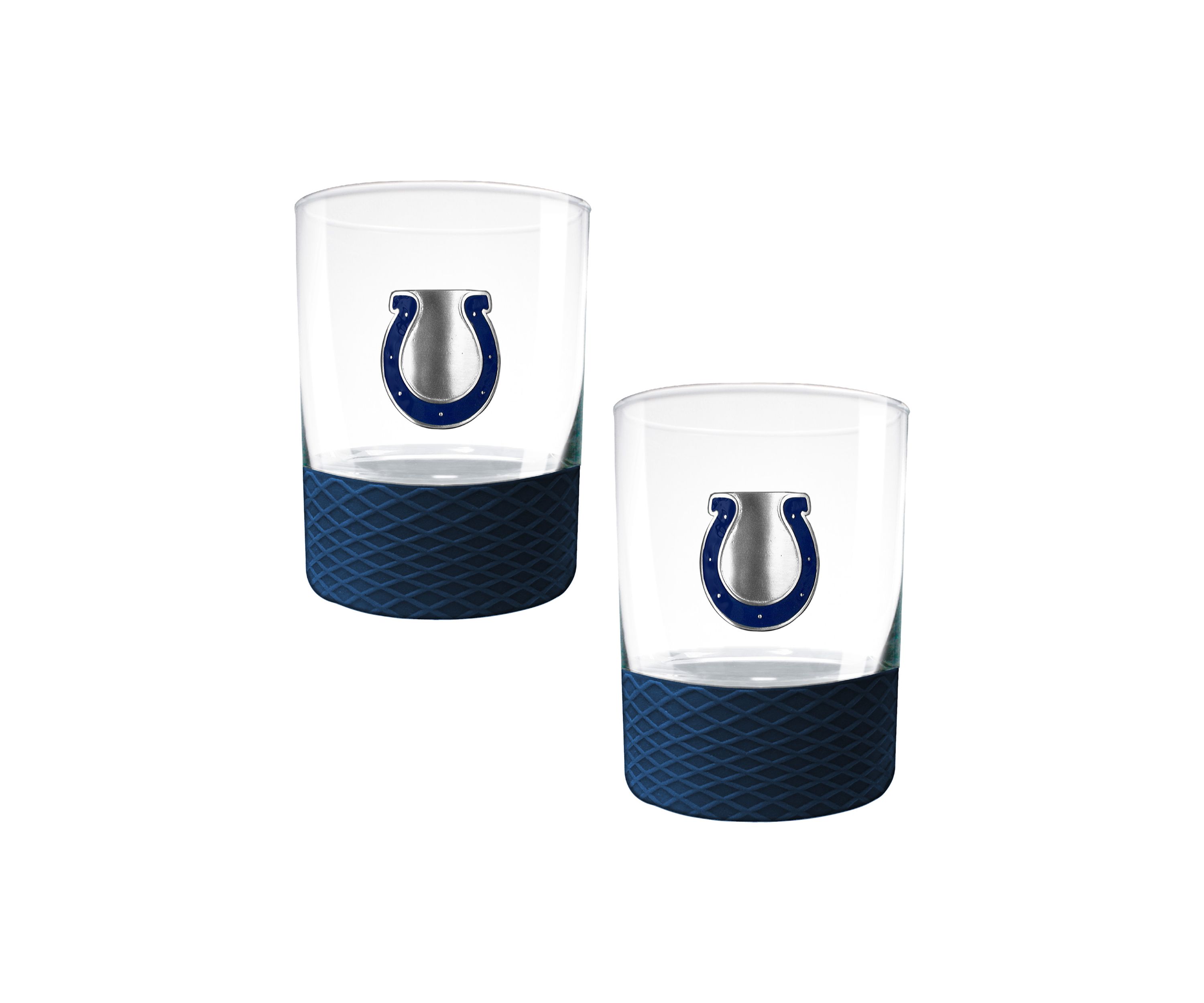 NFL Indianapolis Colts 2-Piece Commissioner Glass Set
