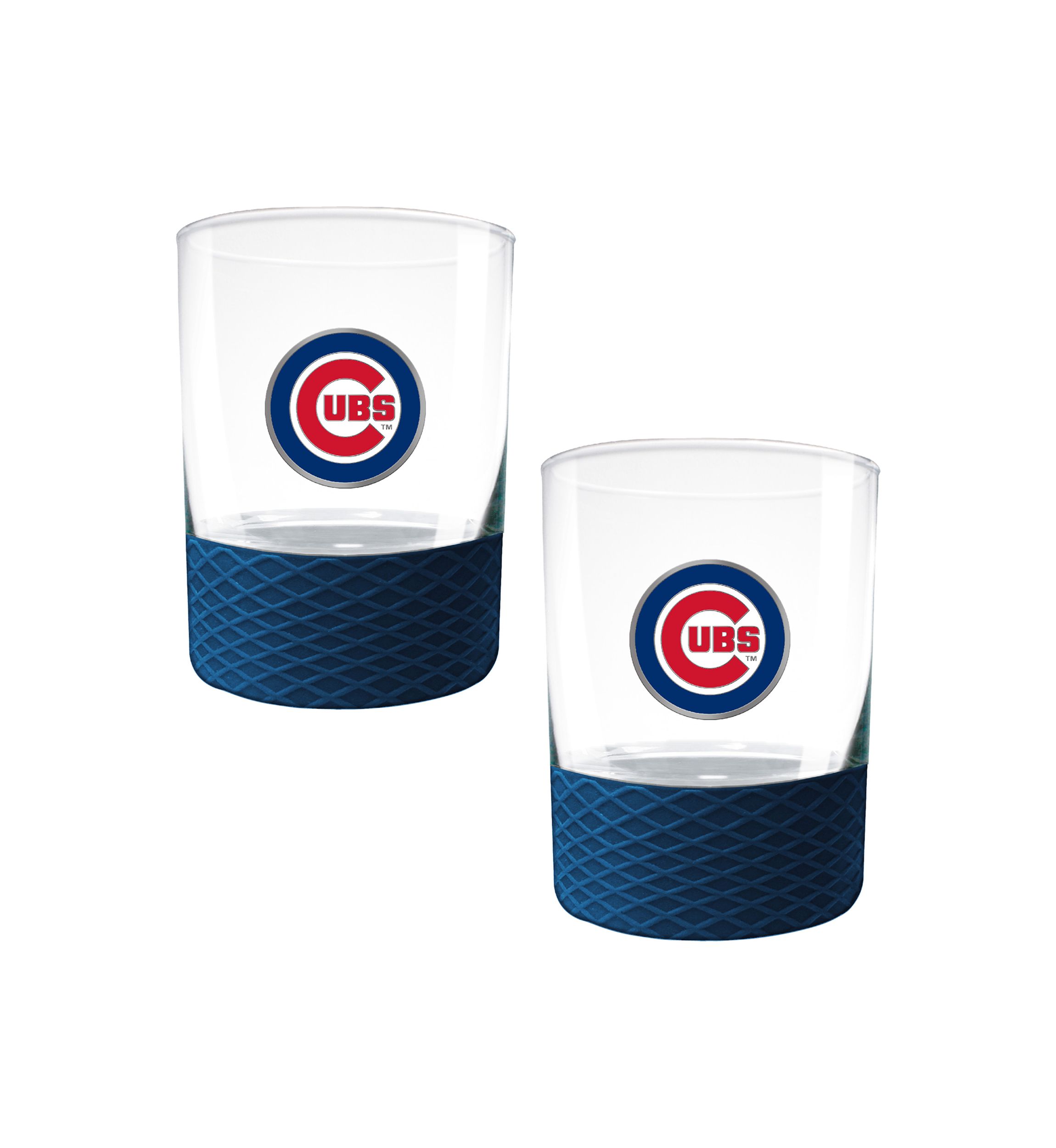 MLB Chicago Cubs 2-Piece Commissioner Glass Set