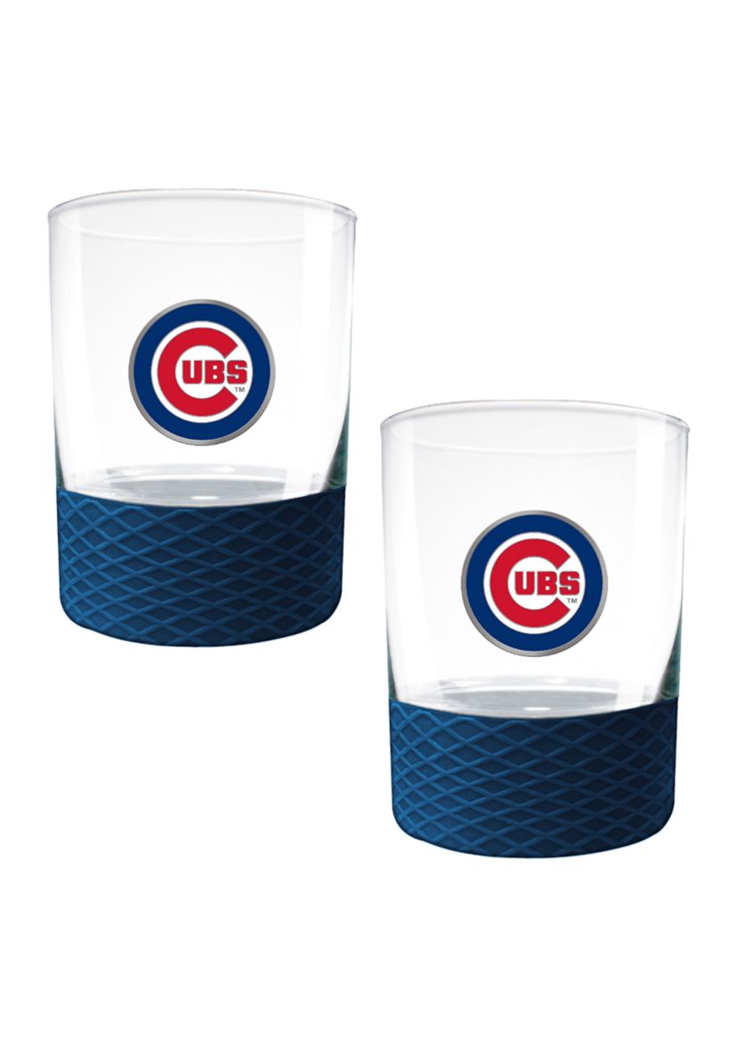 MLB Chicago Cubs 2-Piece Commissioner Glass Set