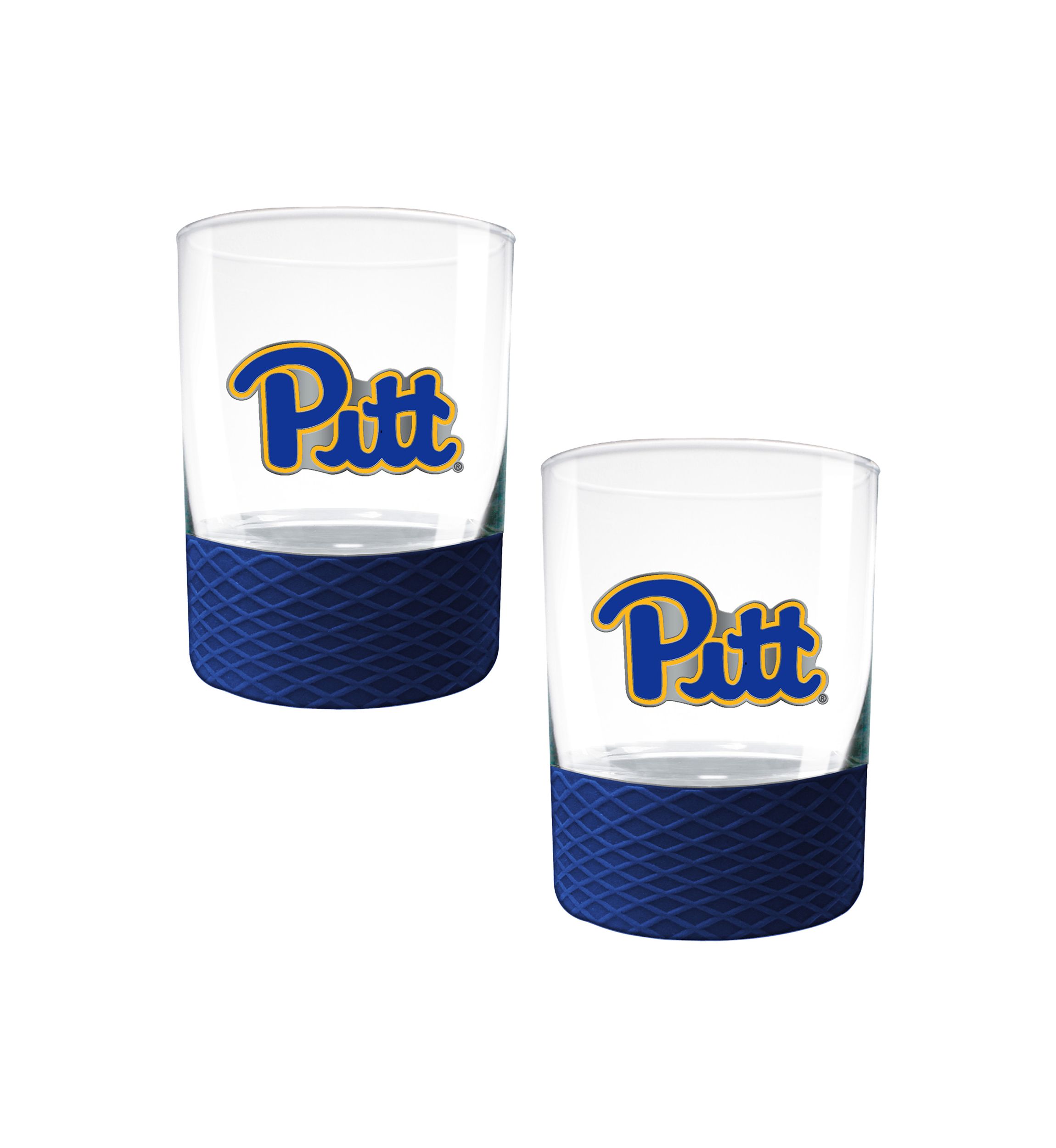 NCAA Pittsburgh Panthers Commissioner Shot Glass Set of 2