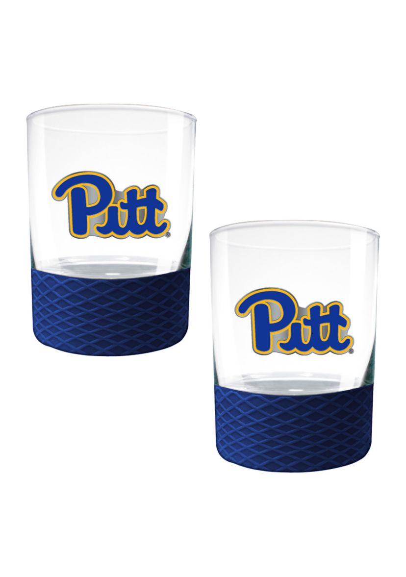 NCAA Pittsburgh Panthers Commissioner Shot Glass Set of 2