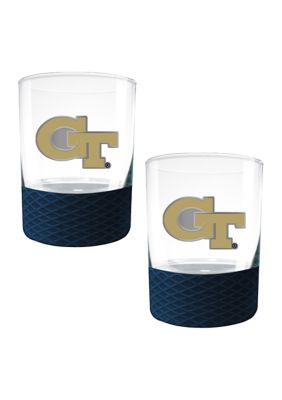 Great American Products NCAA Georgia Tech Yellow Jackets Commissioner Shot Glass Set of 2 -  7601701COMBSET23714