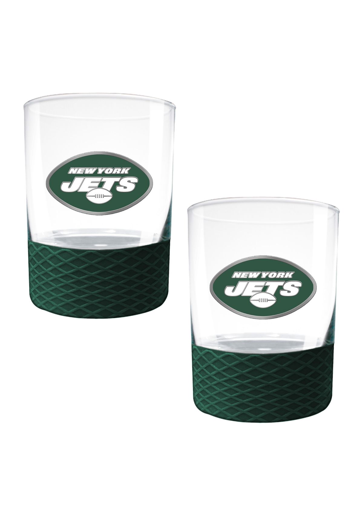 NFL New York Jets Commissioner Glass Set of 2
