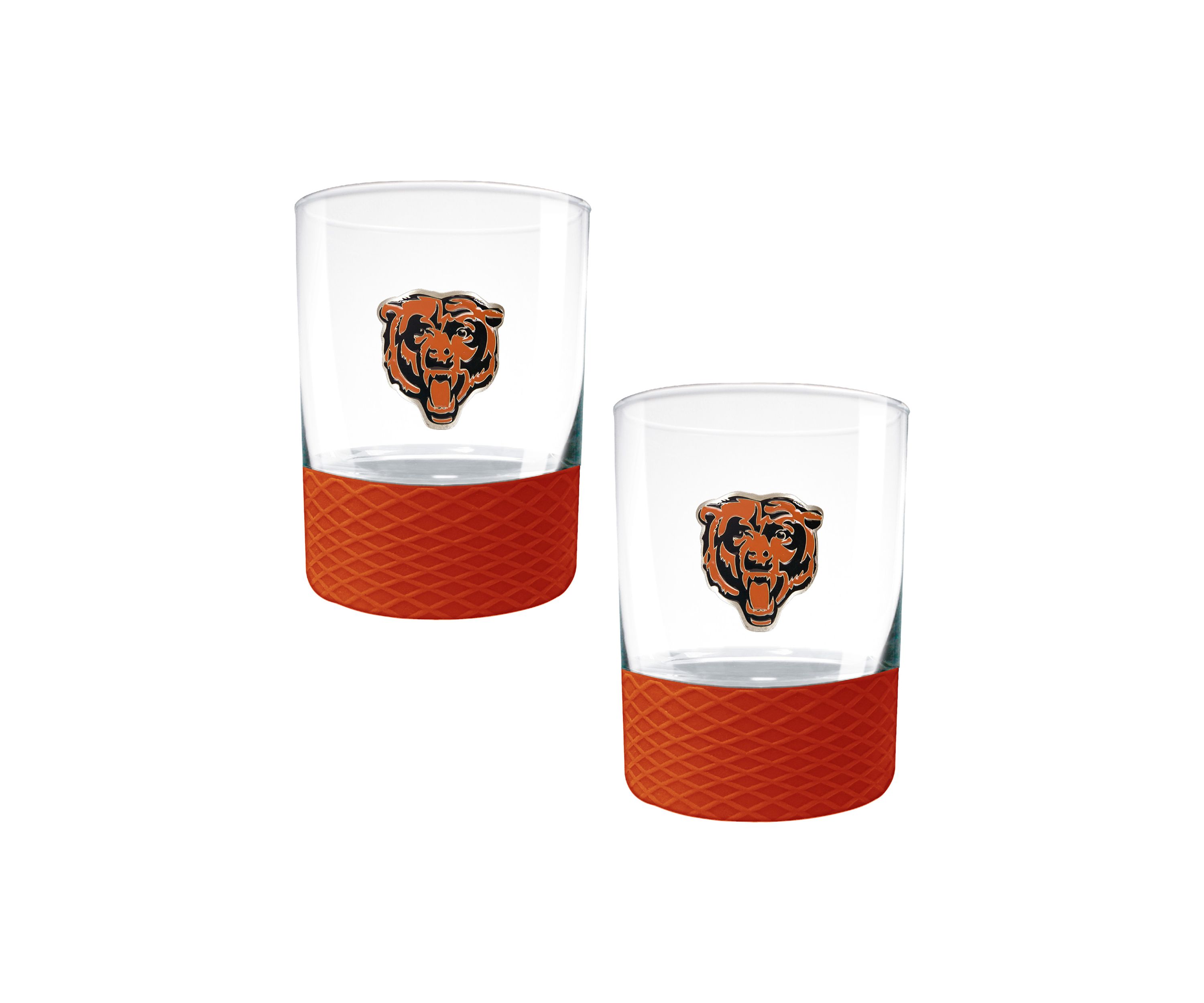 NFL Chicago Bears 2-Piece Commissioner Glass Set