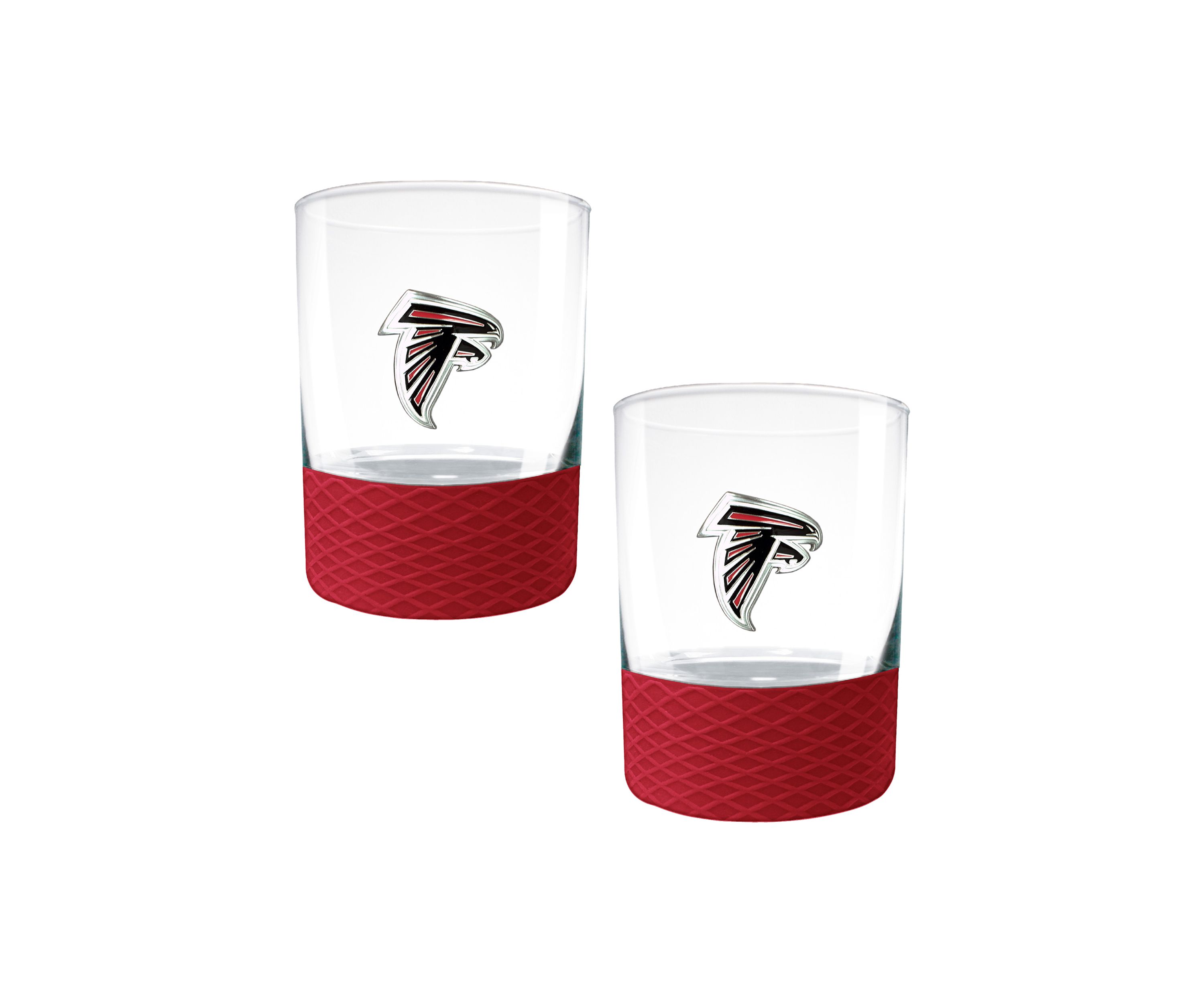 NFL Atlanta Falcons 2-Piece Commissioner Glass Set