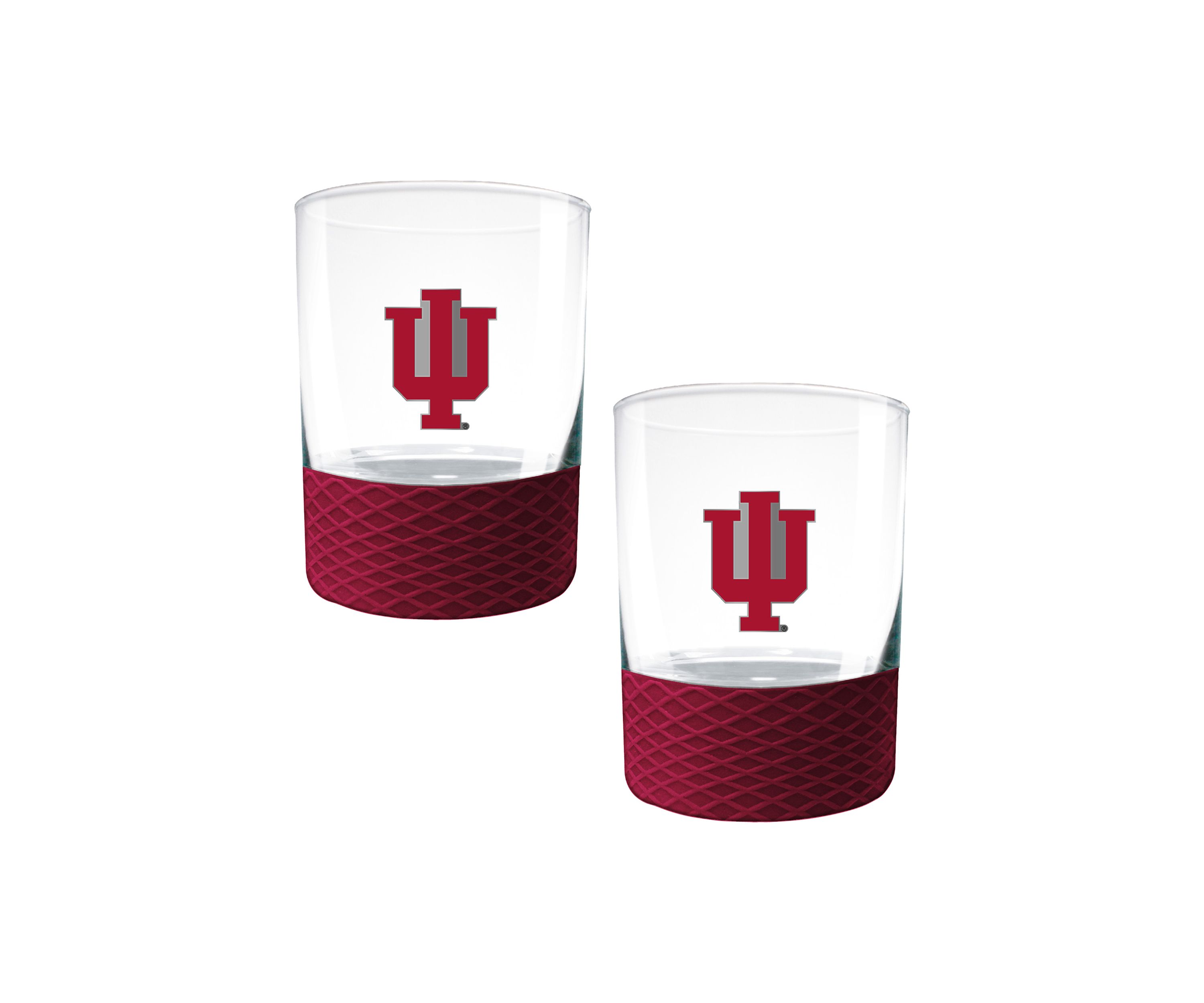 NCAA Indiana Hoosiers Commissioner Shot Glass Set of 2