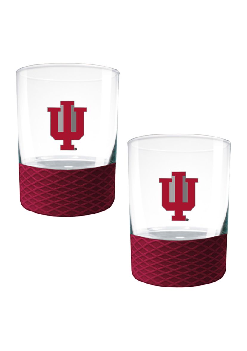 NCAA Indiana Hoosiers Commissioner Shot Glass Set of 2