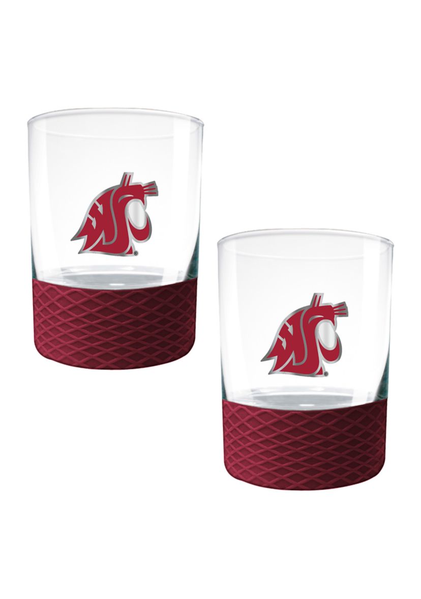 NCAA Washington State Cougars Commissioner Shot Glass Set of 2