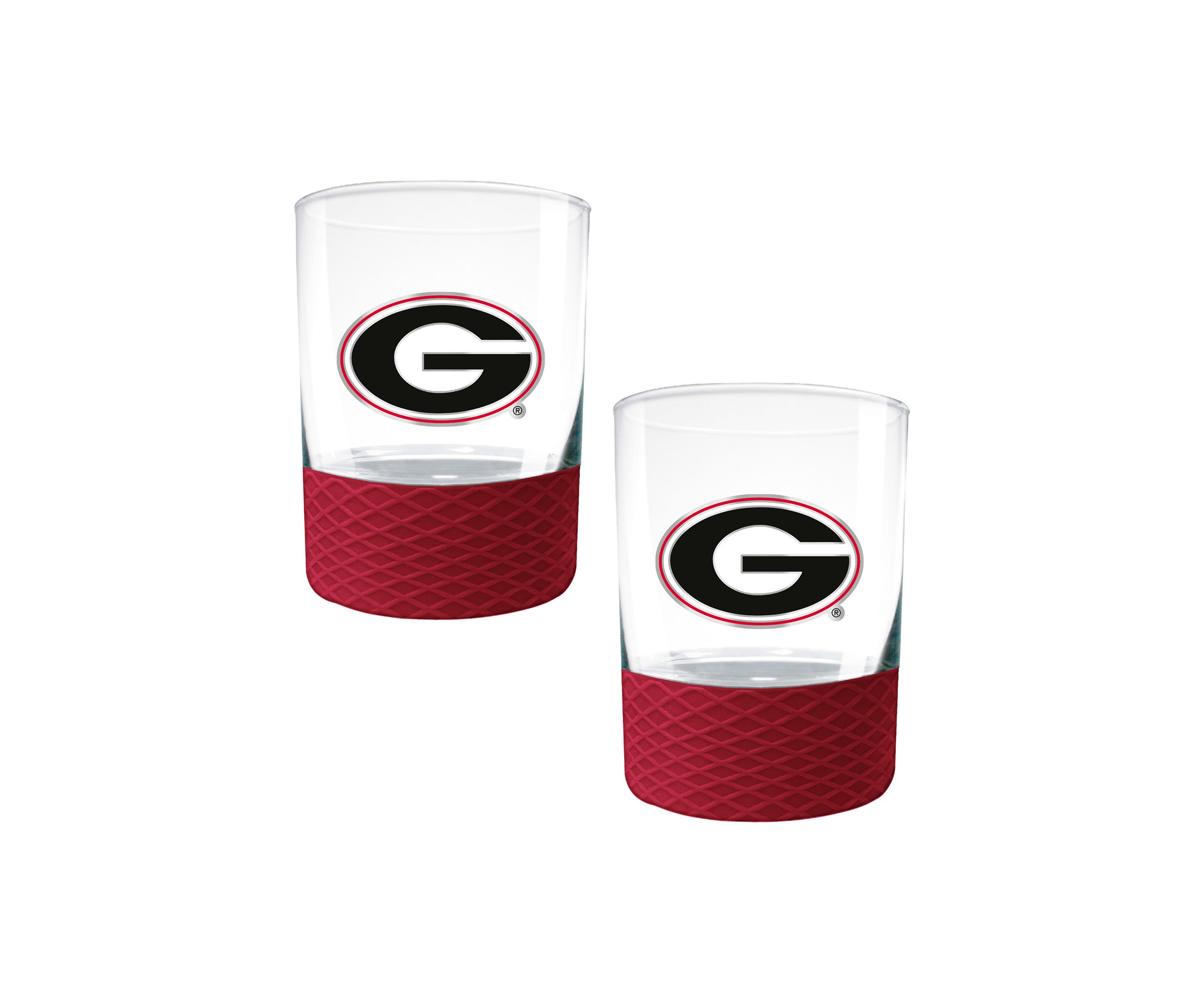 NCAA Georgia Bulldogs Commissioner Shot Glass Set of 2